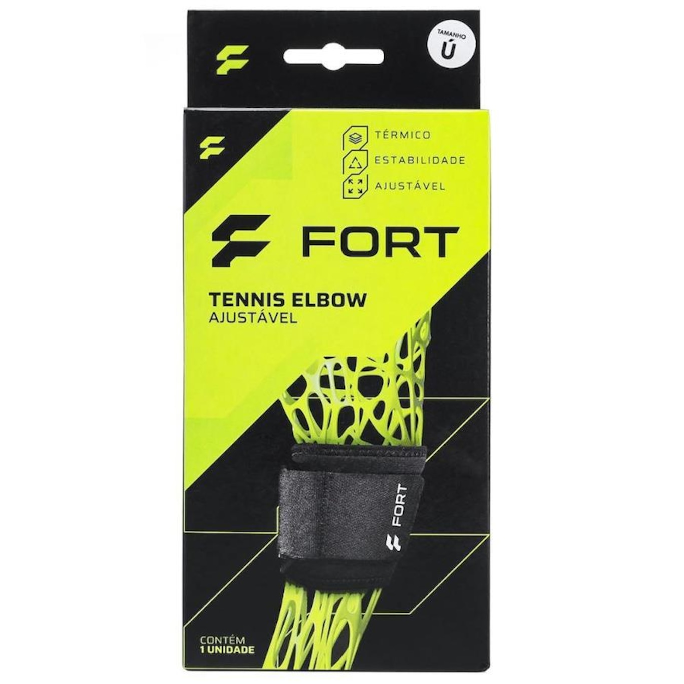 Tennis Elbow Fort Neoprene Ajustável - Foto 1