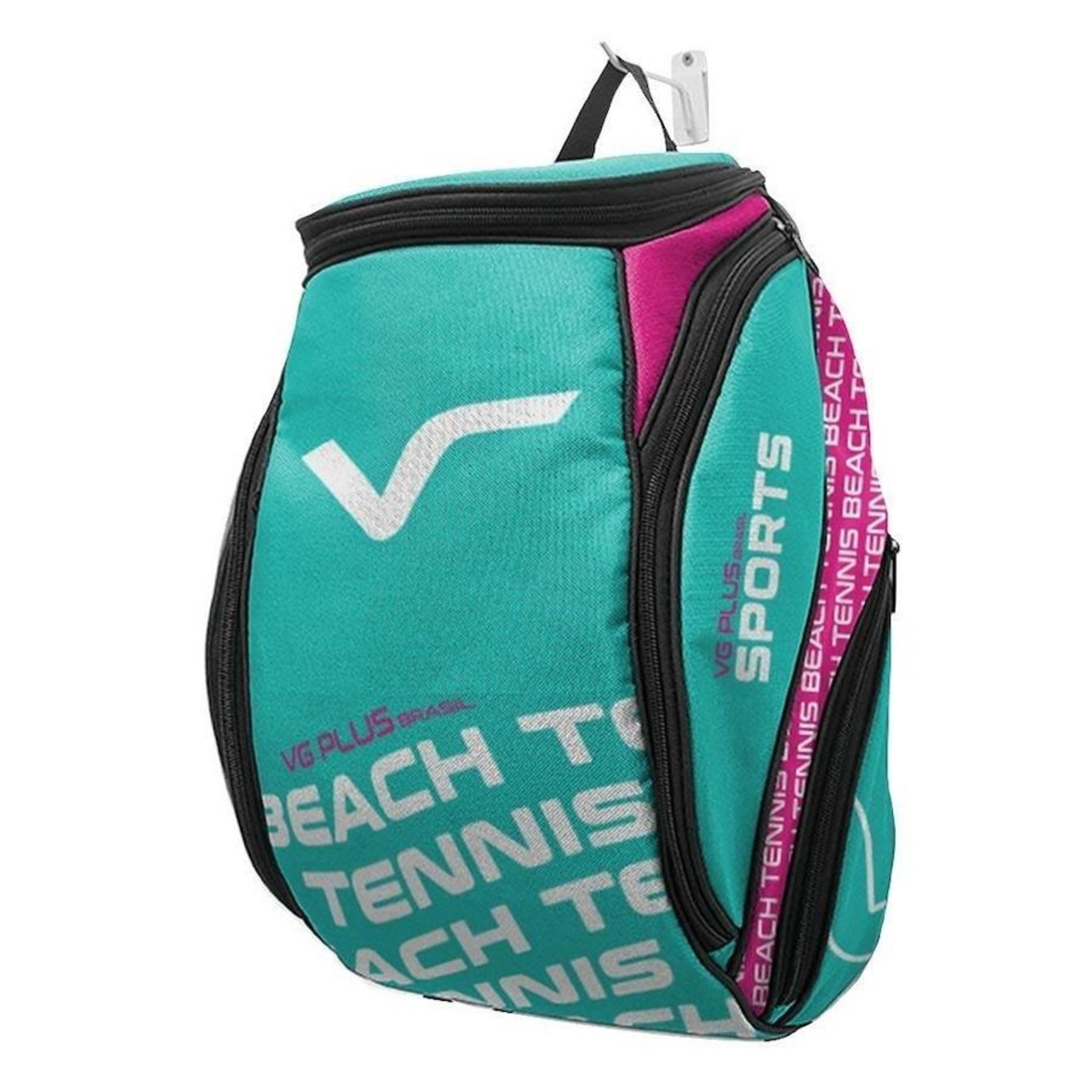 Kit Raquete Beach Tennis Classic Full Carbon - 3 Bolas - 1 Mochila VG Plus - Foto 4