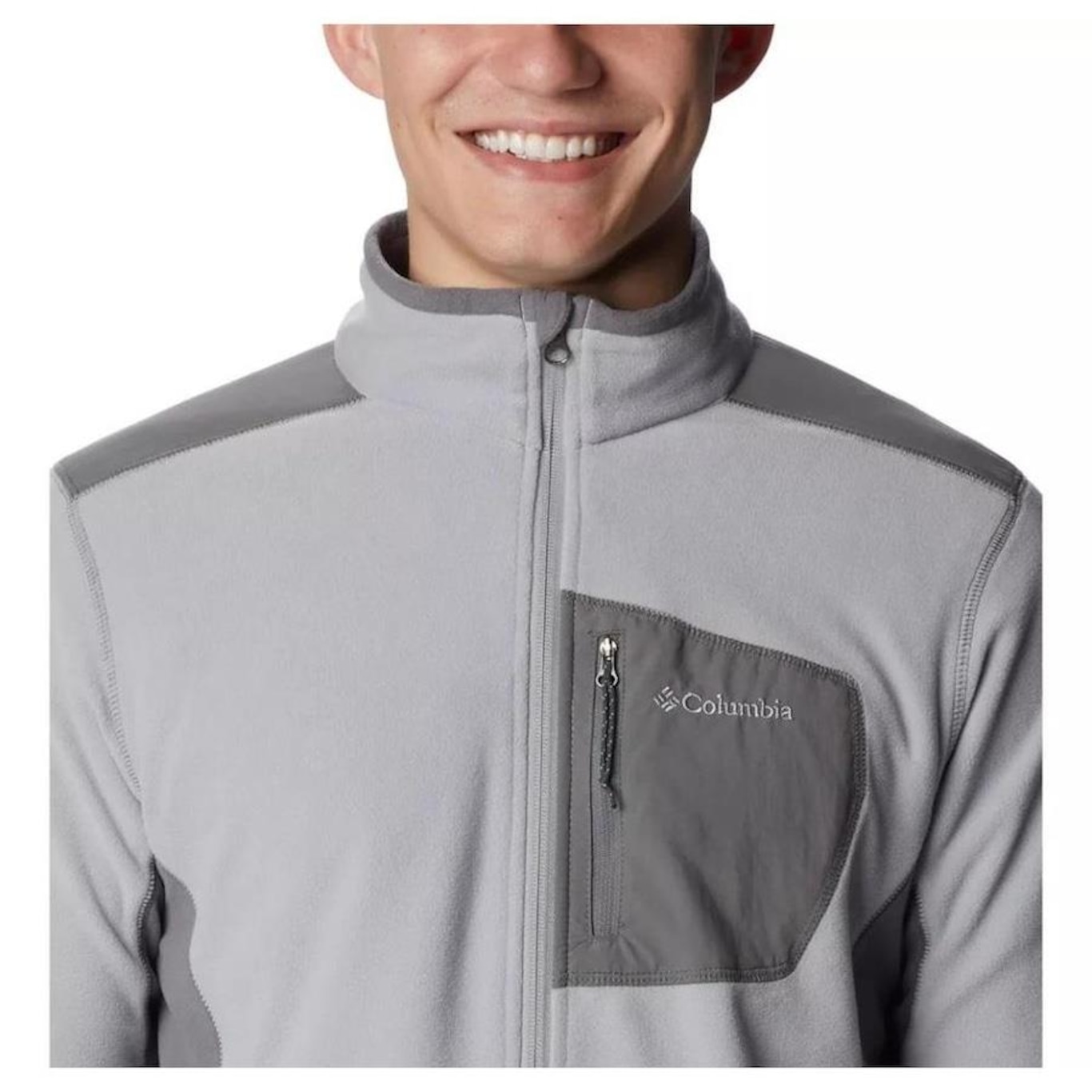 Jaqueta Columbia Klamath Range Full Zip Sport - Masculina - Foto 2