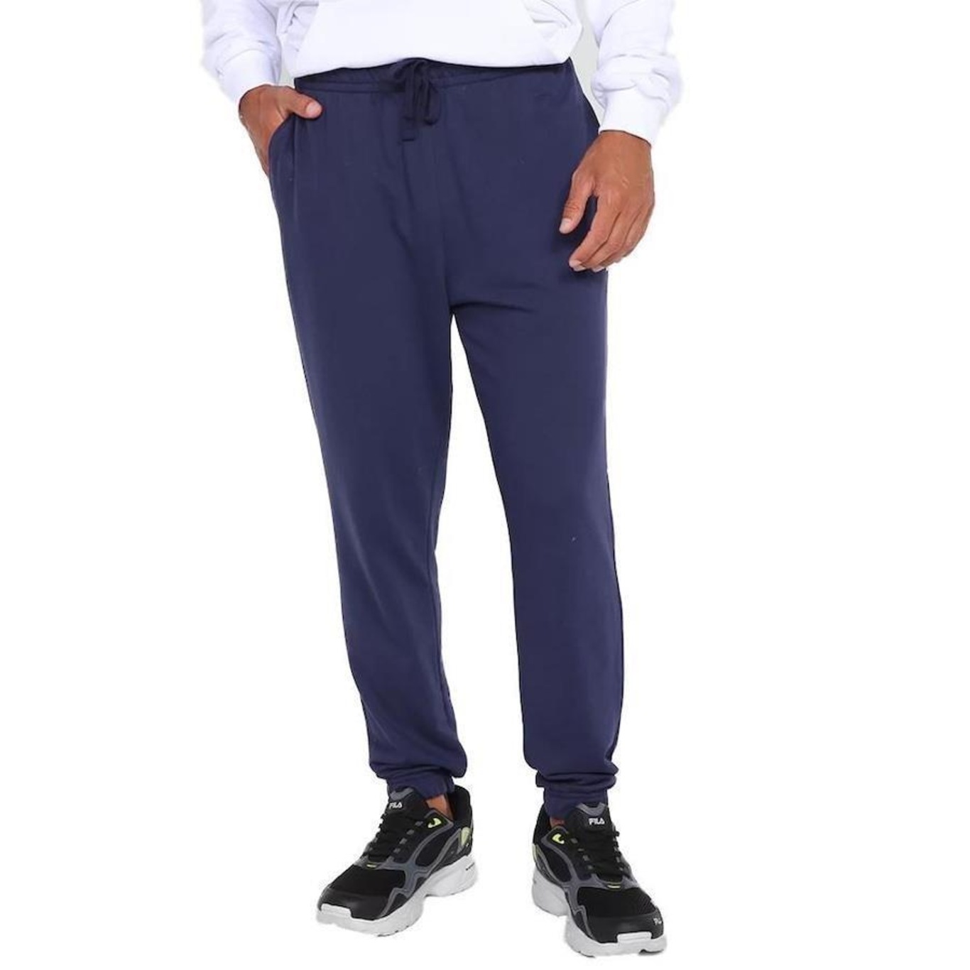 Calça Fila Basic Classic - Masculina - Foto 1