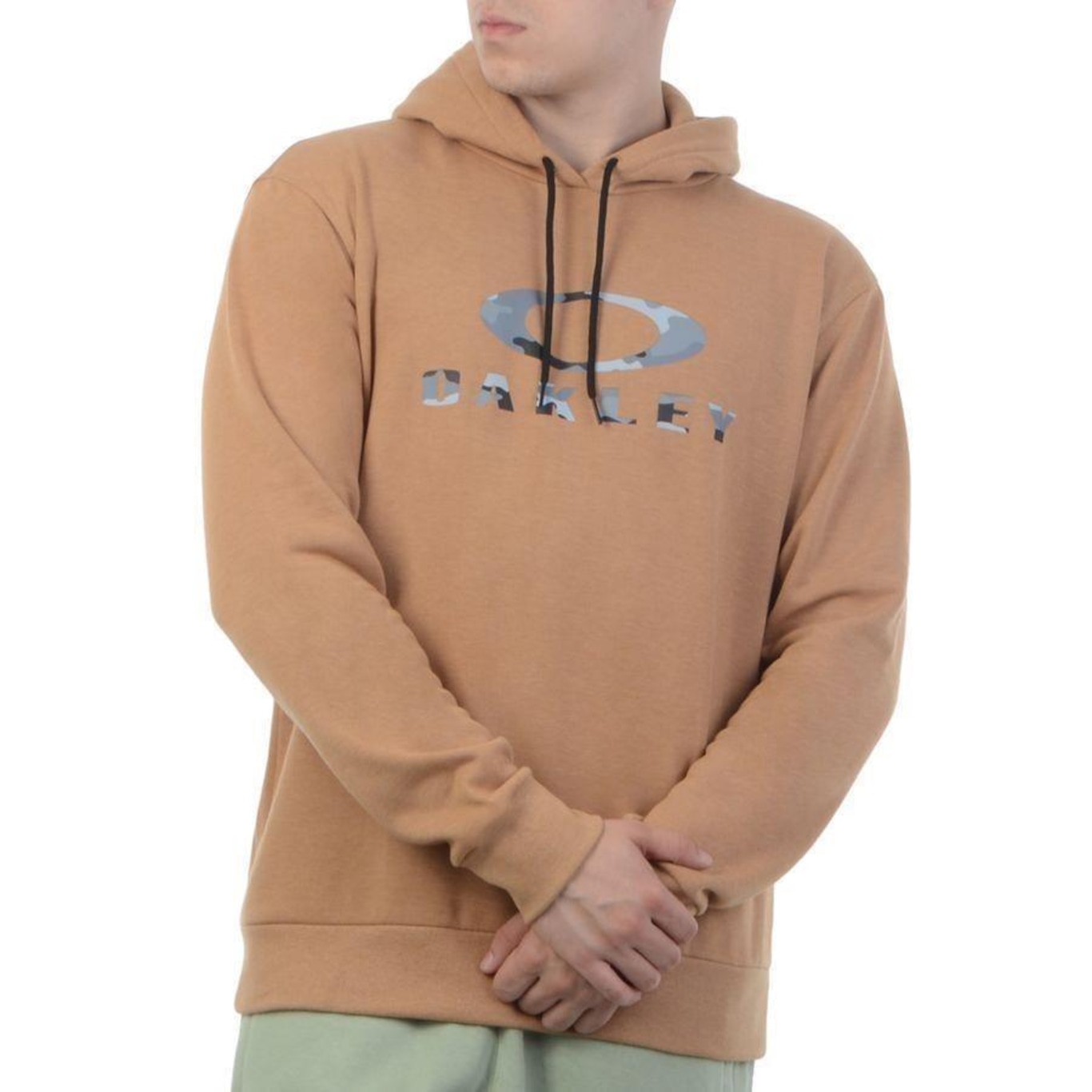 Blusão De Moletom Com Capuz Oakley Camo Hoodie - Masculino - Foto 5