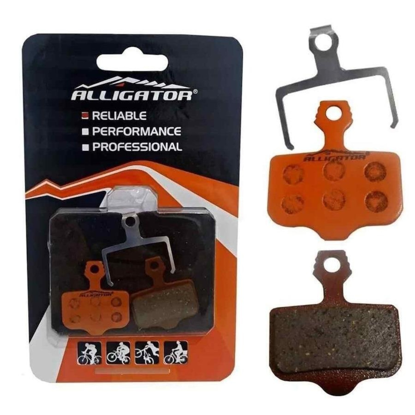 Pastilha Freio Alligator Orgânica Avid Sram Guide e Trail - Foto 4