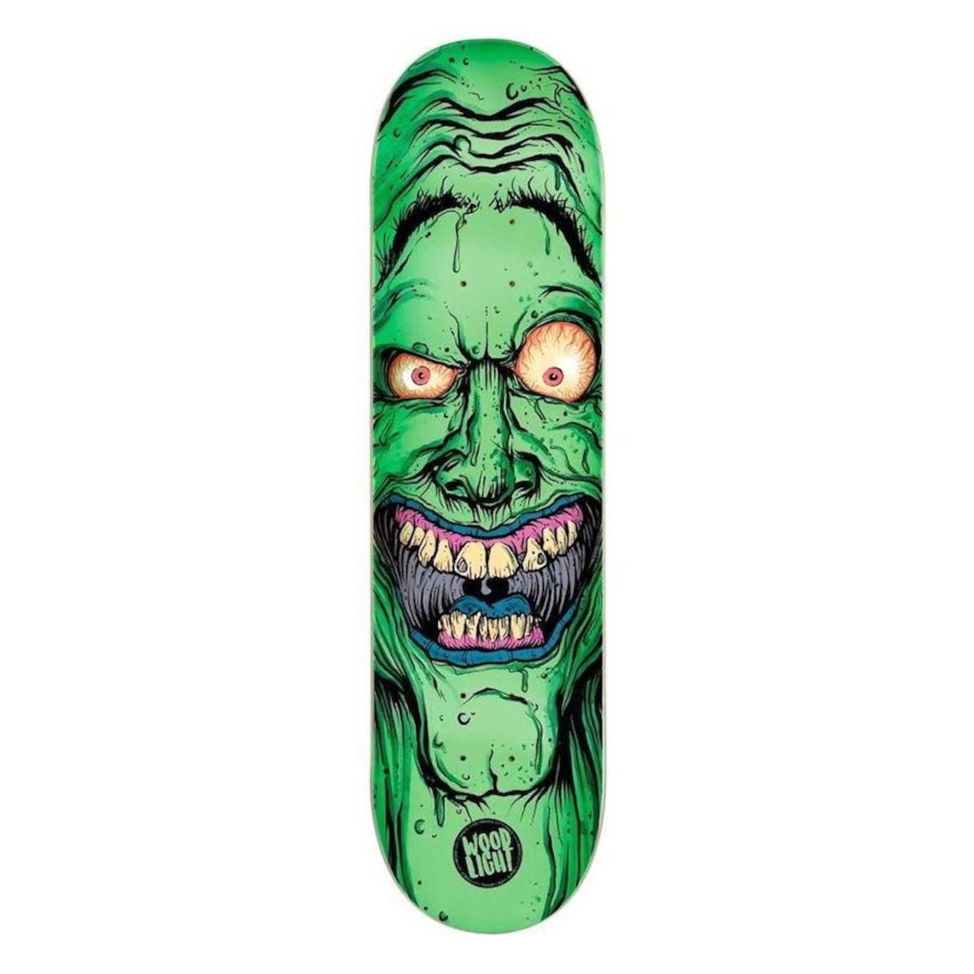 Shape de Skate Wood Light Marfim Caretas Freak - Foto 1