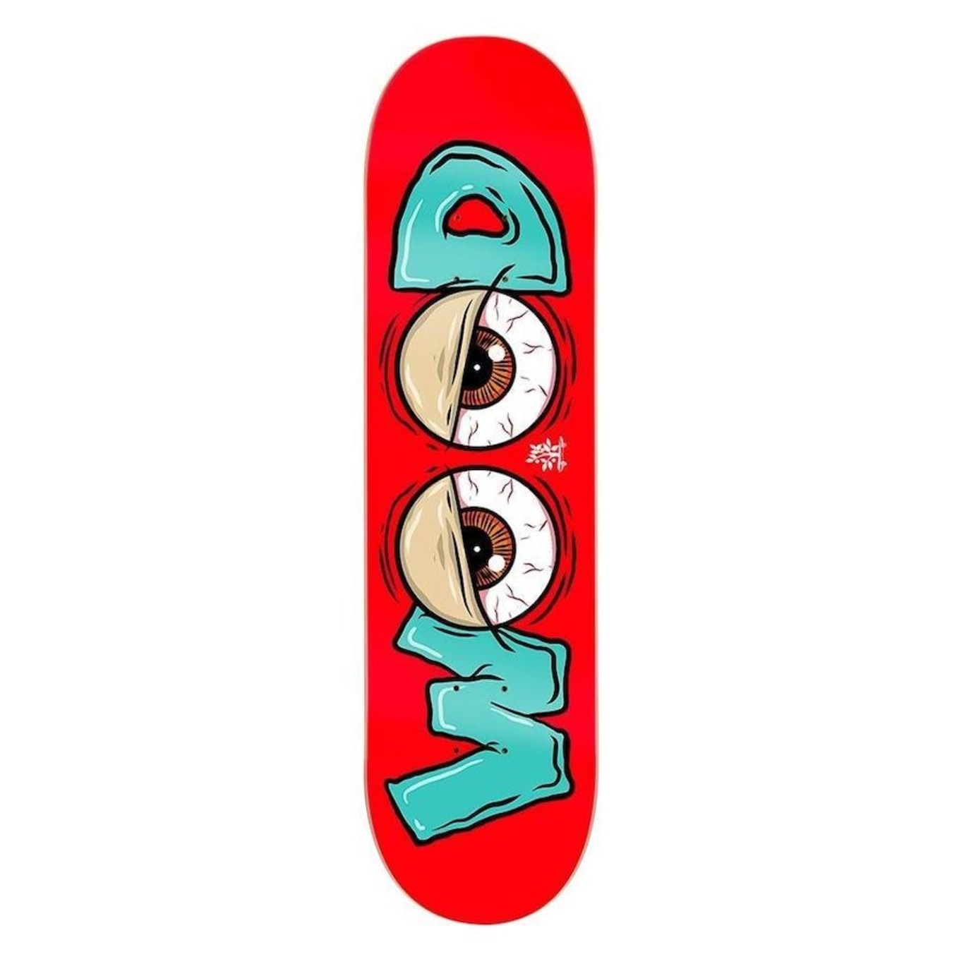 Shape de Skate Wood Light Marfim Wood Eyes - Foto 1