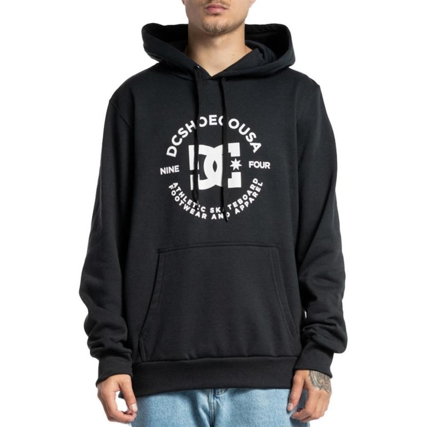 Blusão de Moletom com Capuz DC Shoes Canguru DC Star Pilot WT23 - Masculino - Foto 1