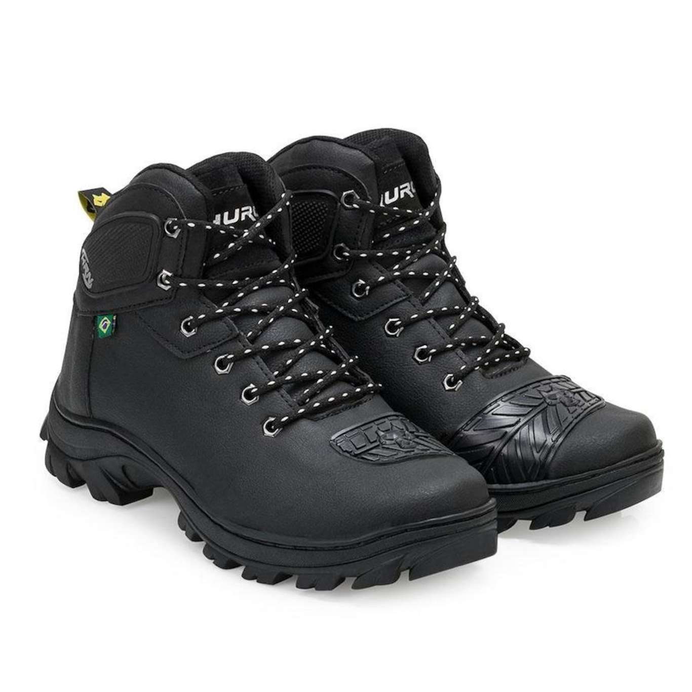 Bota Motorcycle Huron HR20-161 - Masculina - Foto 4