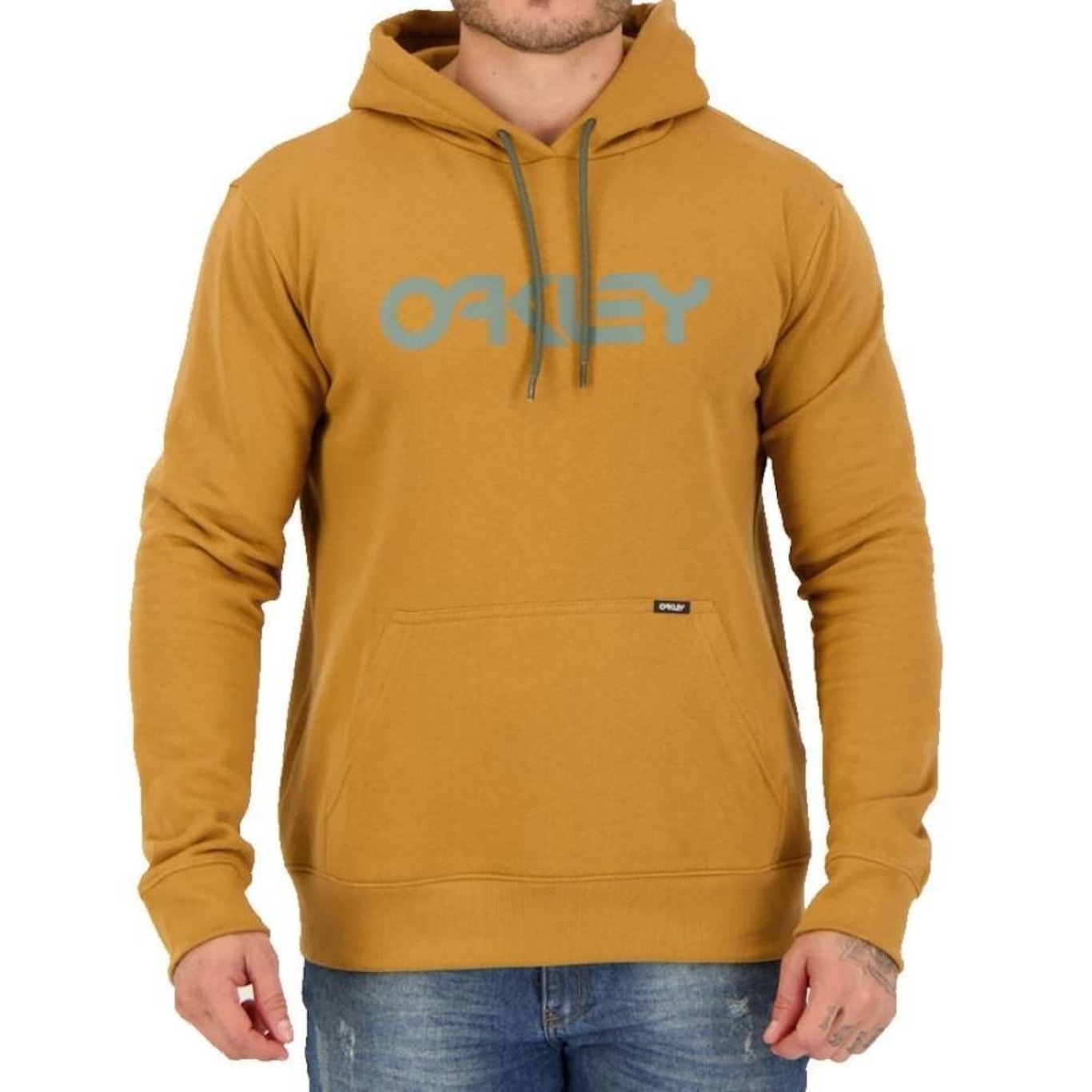 Blusão de Moletom Com Capuz Oakley Canguru B1B Po Hoodie - Masculino - Foto 1