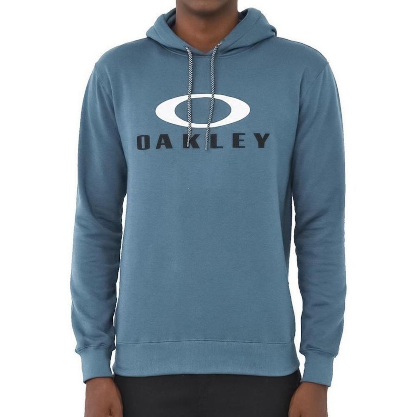 Blusão de Moletom com Capuz Oakley Canguru Dual Hoodie WT23 - Masculino - Foto 1