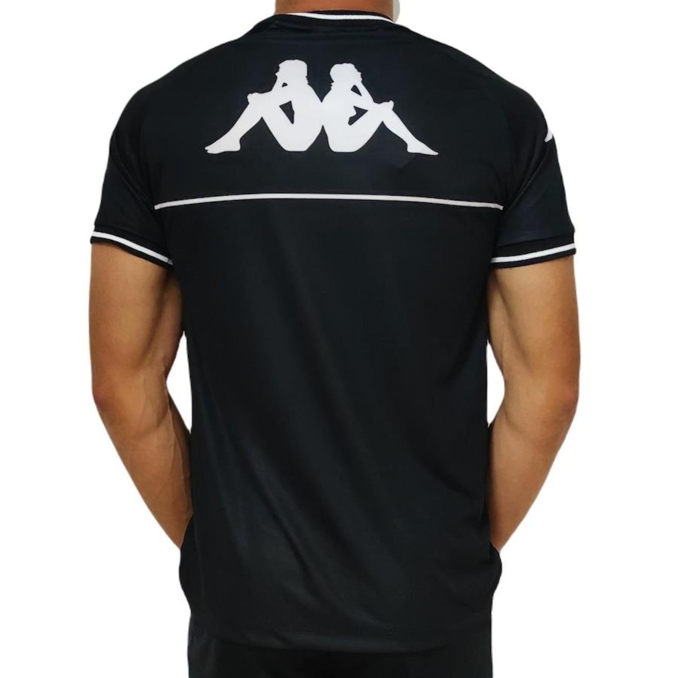 Camiseta Vasco de Gama Kappa Supporter Dark - Masculino - Foto 4