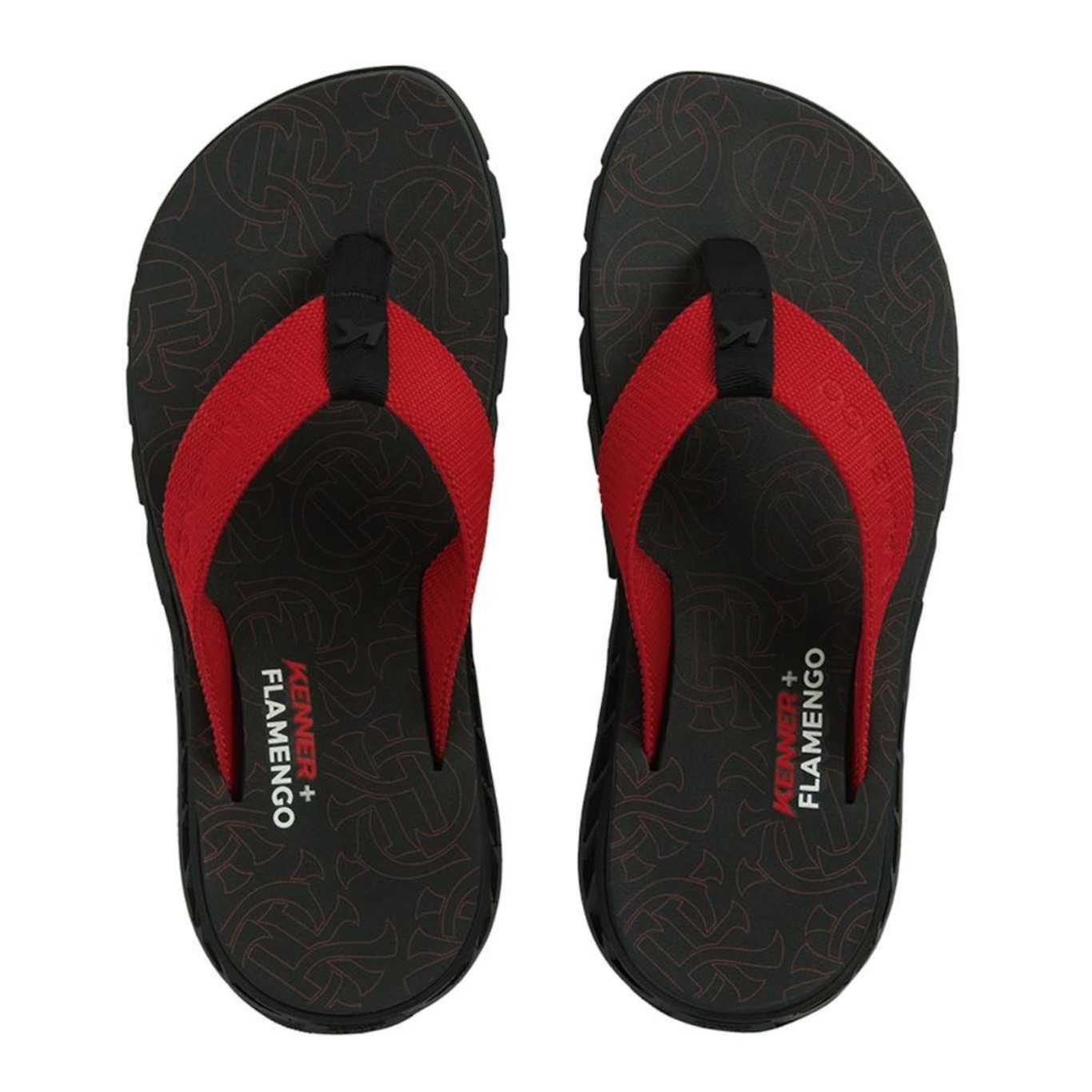 Chinelo do Flamengo Kenner Rakka - Masculino - Foto 2