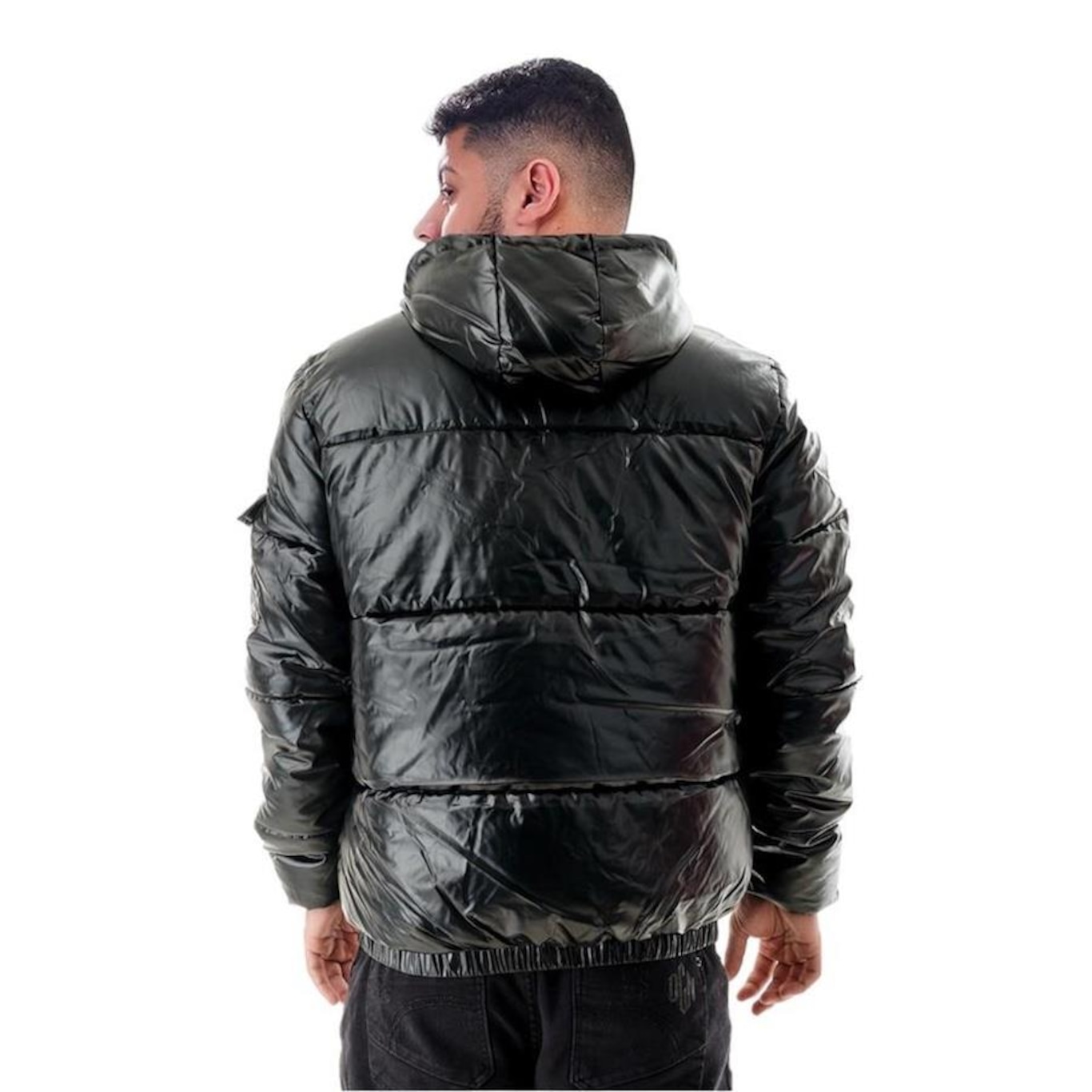 Jaqueta com Capuz Esporte Legal Super Puffer - Masculina - Foto 2