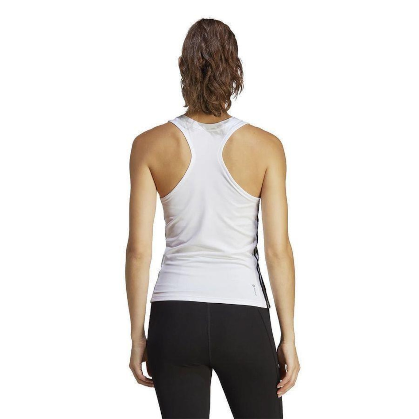 Camiseta Regata adidas 3 Stripes Essentials - Feminina - Foto 3