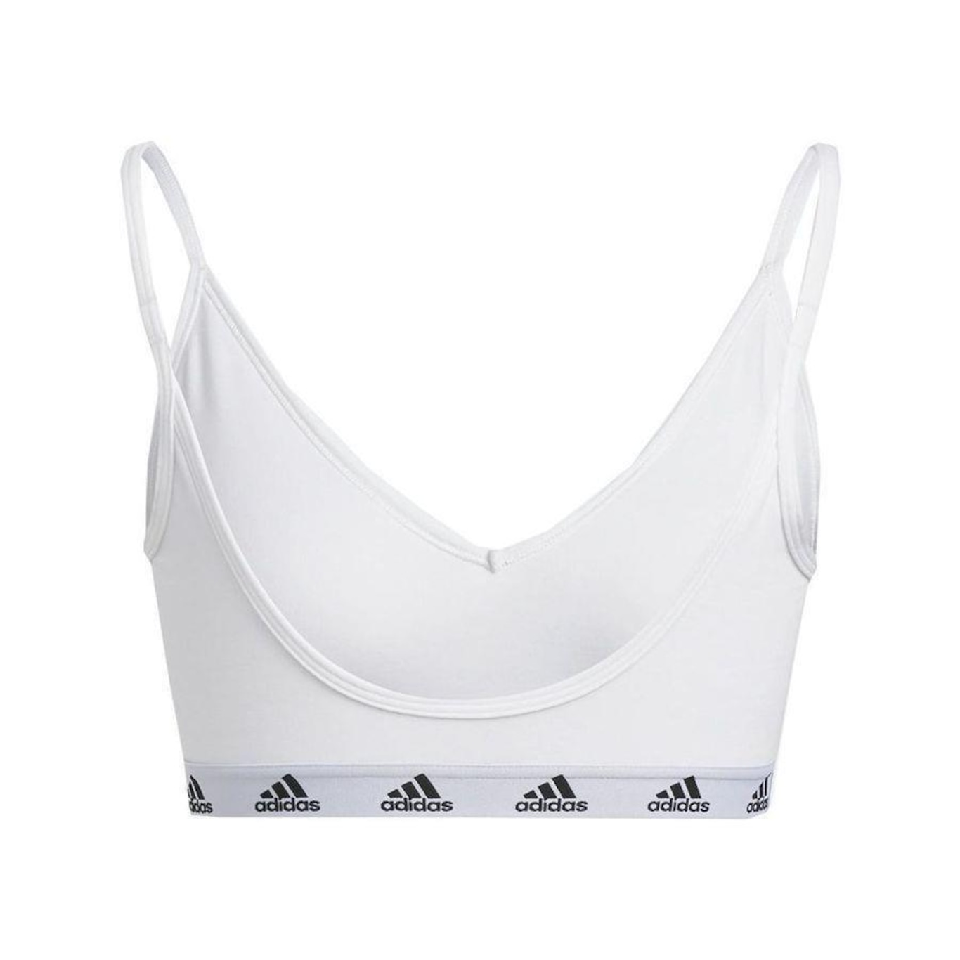 Top Fitness adidas Suporte Purebare - Feminino - Foto 2