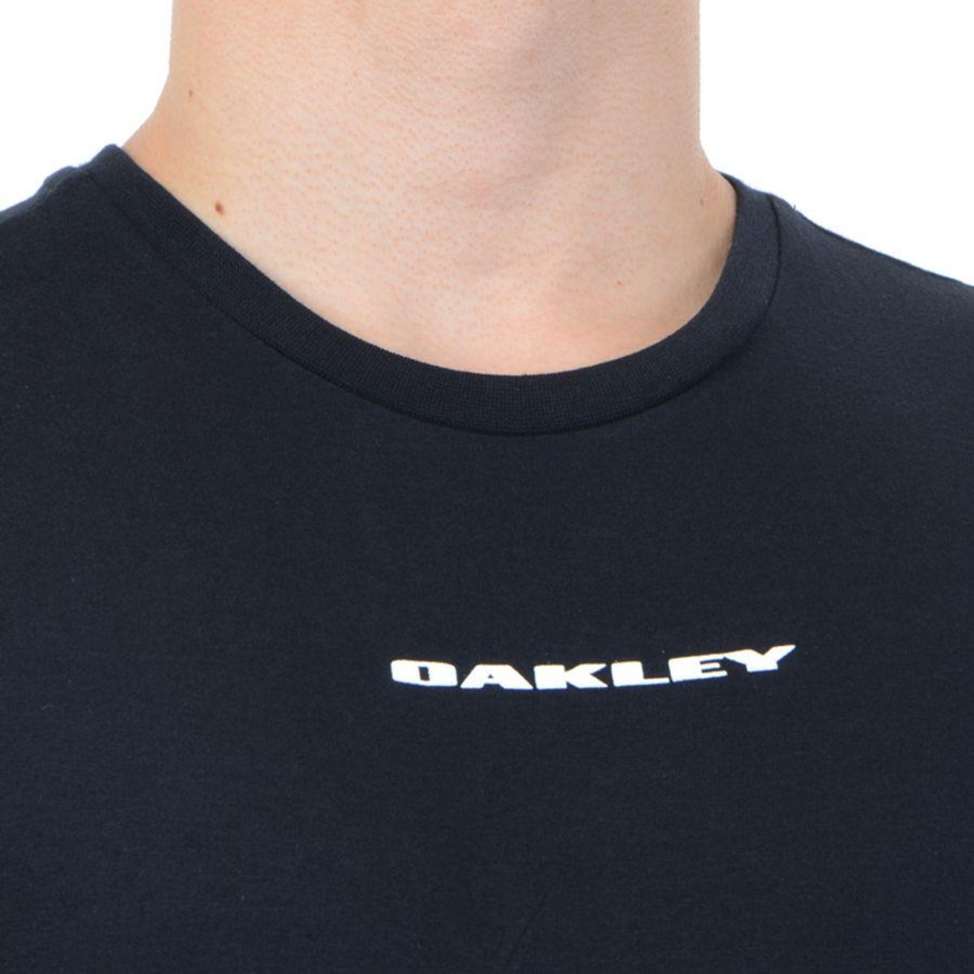 Camiseta Oakley Skull Sport Masculina - Preto