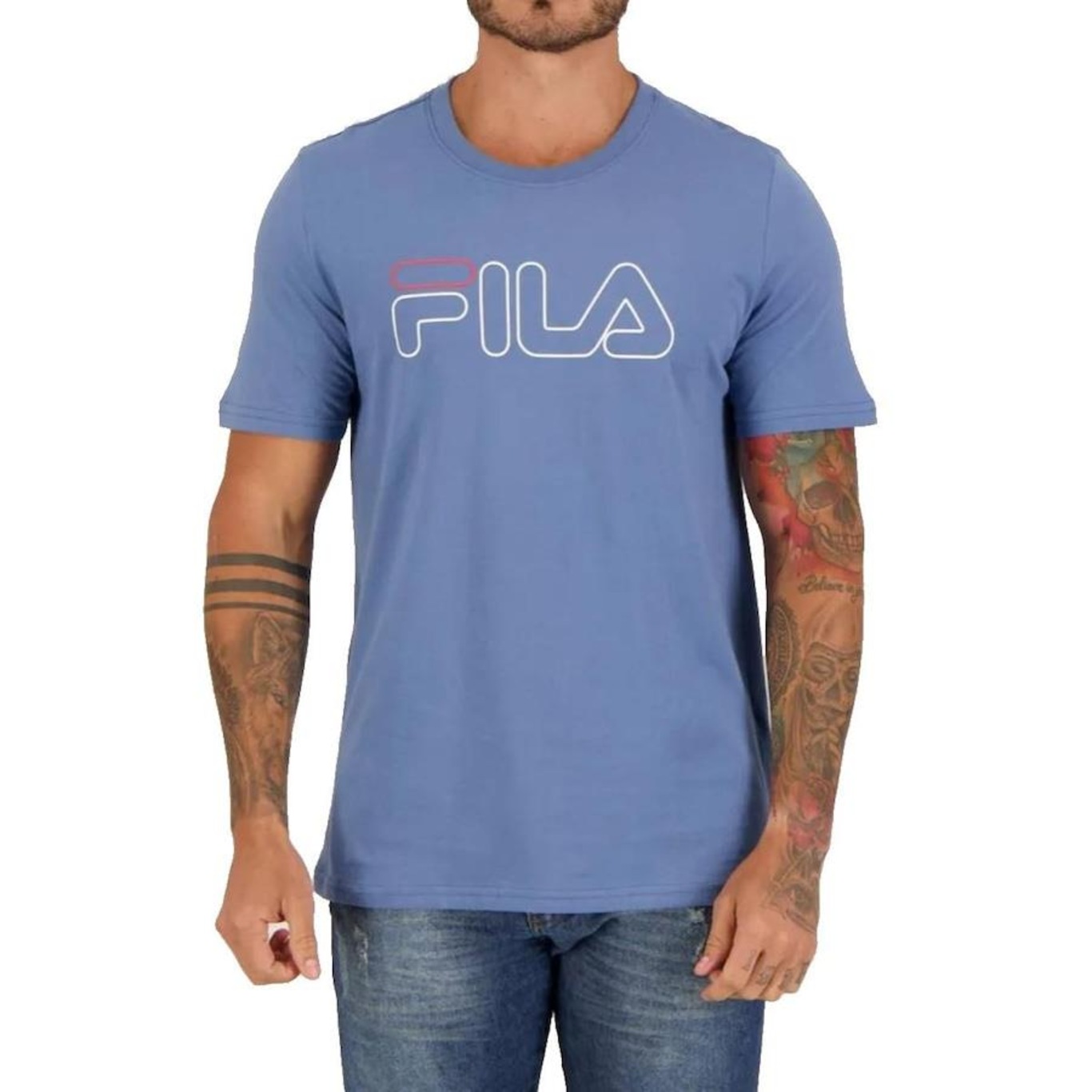 Camiseta Fila BASIC OUTLINE - Masculina - Foto 1