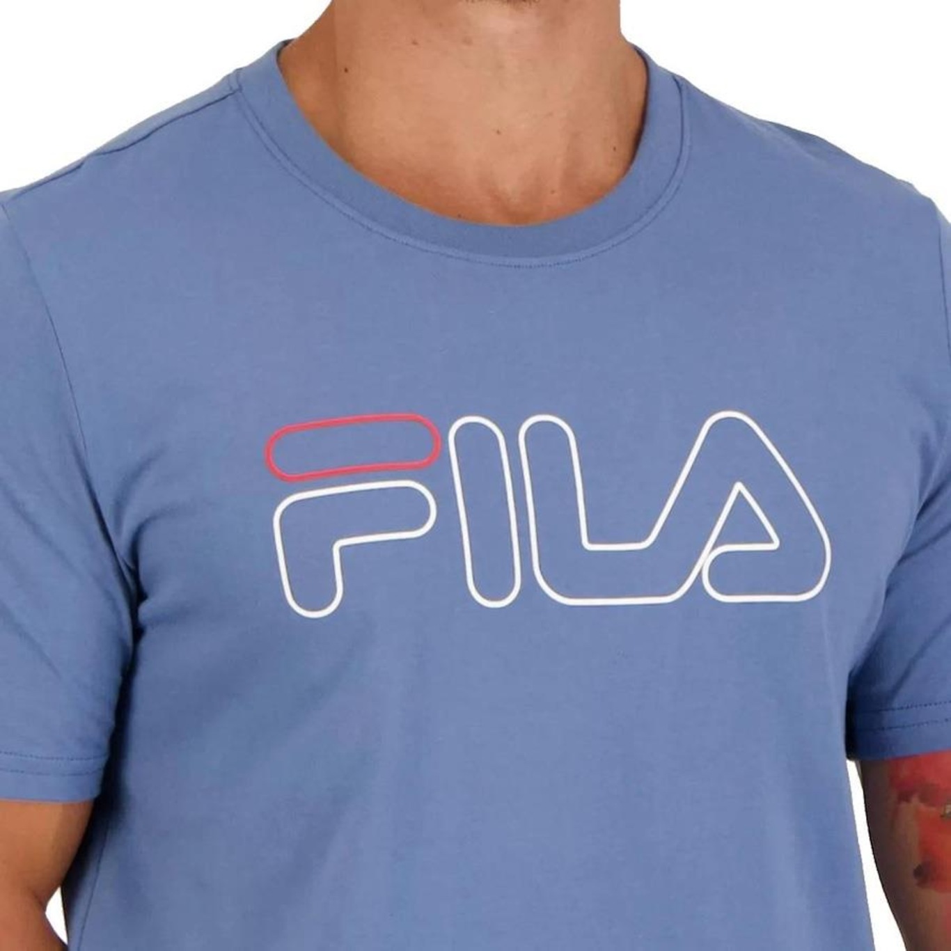 Camiseta Fila BASIC OUTLINE - Masculina - Foto 4