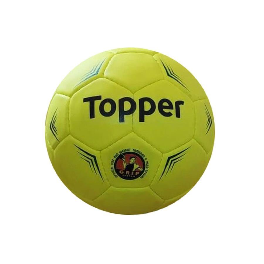 Bola de Handebol Oficial Topper T3 Pro Costurada - Masculina - Foto 1