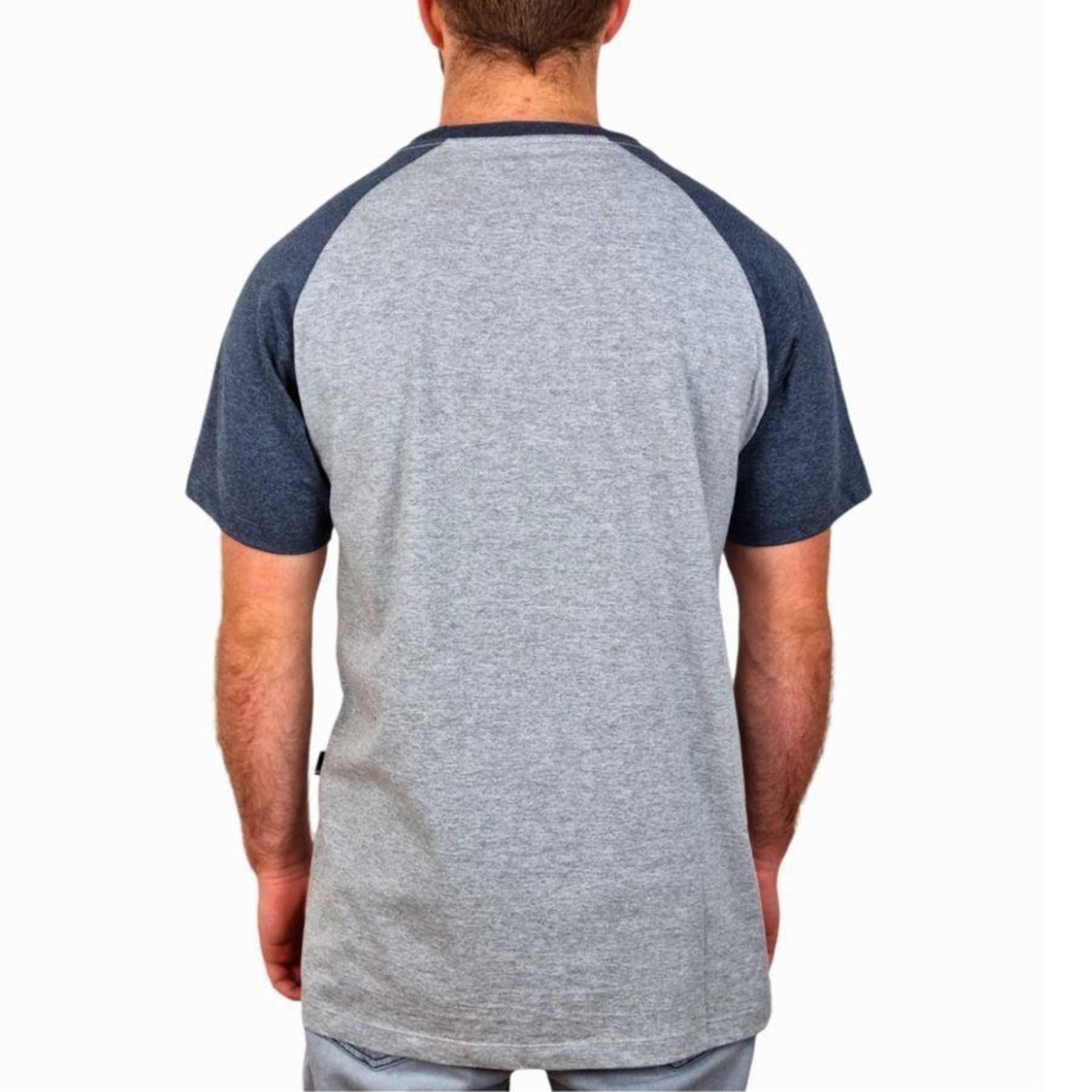 Camiseta Quiksilver Raglan Logo - Masculina - Foto 3