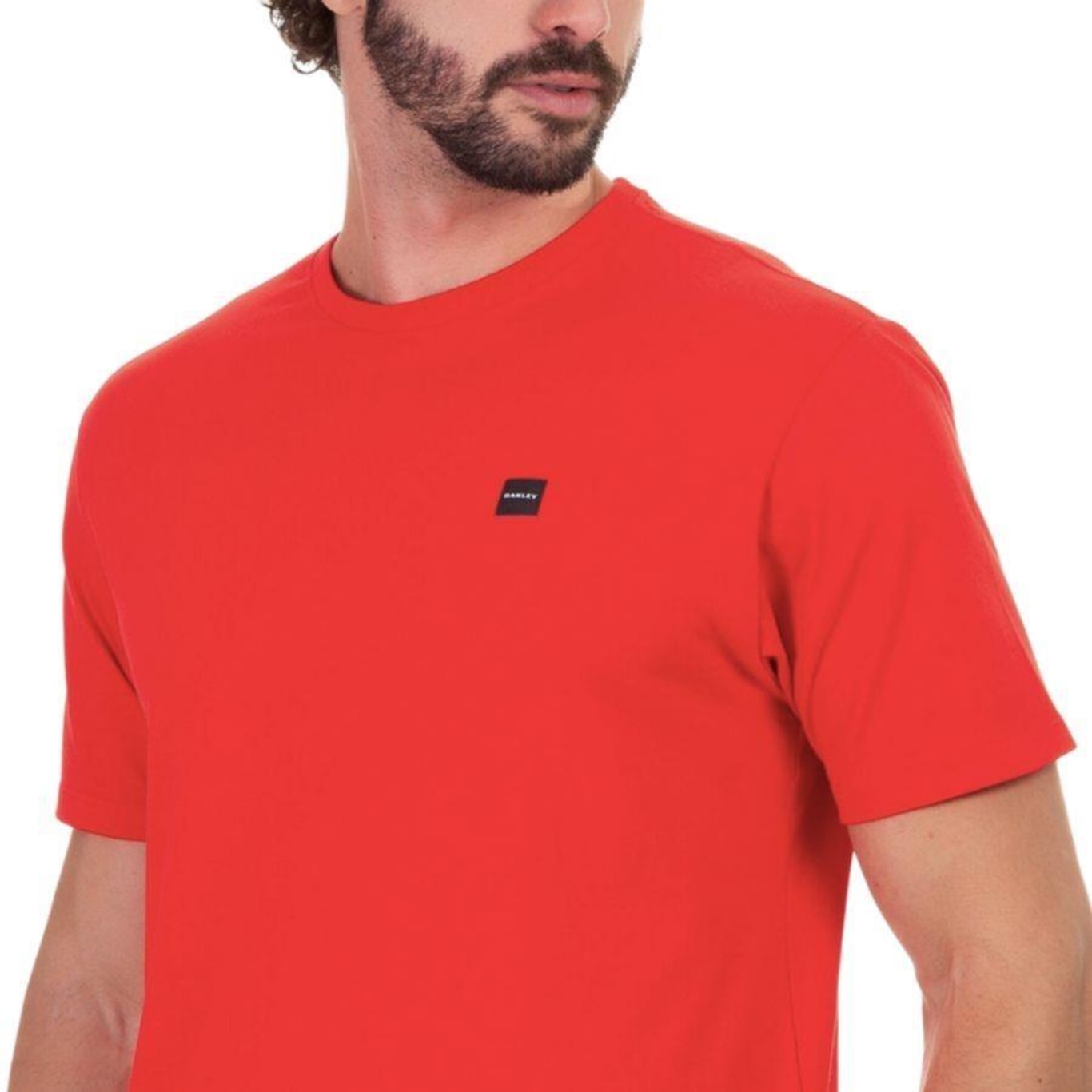 Camiseta Oakley Patch 2.0 Red Line - Masculina - Foto 2