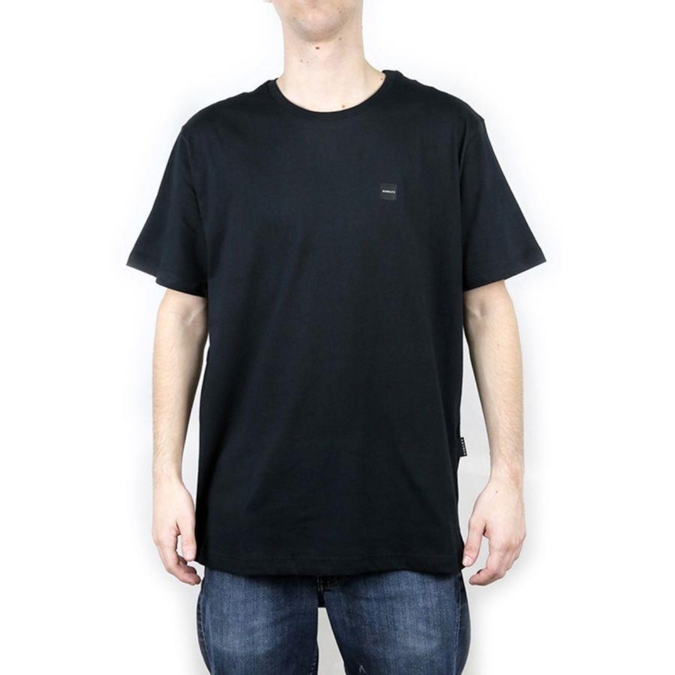 Camiseta Oakley Patch 2.0 Blackout - Masculina - Foto 1