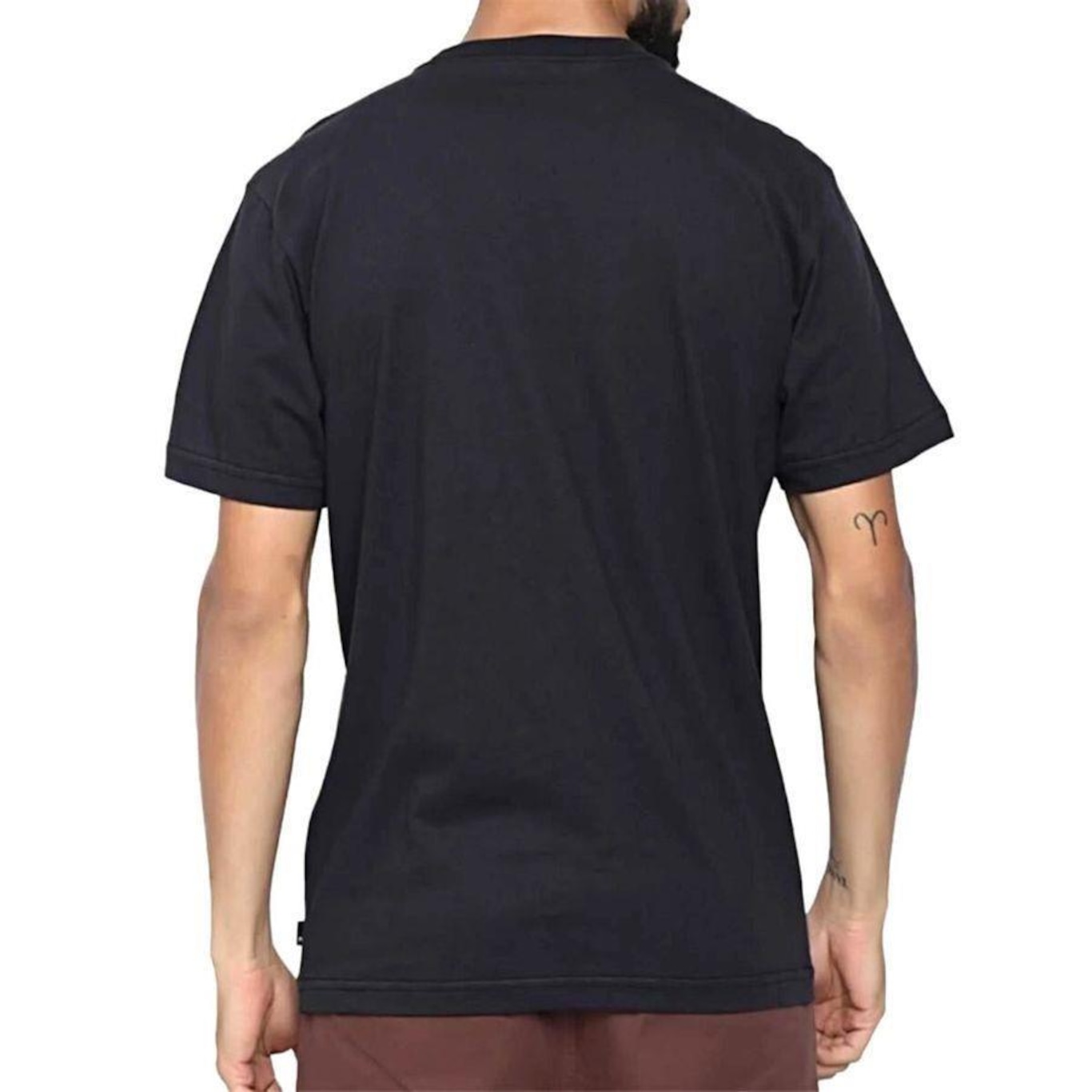 Camiseta Rip Curl Icon Trash Washed Black - Masculina - Foto 2