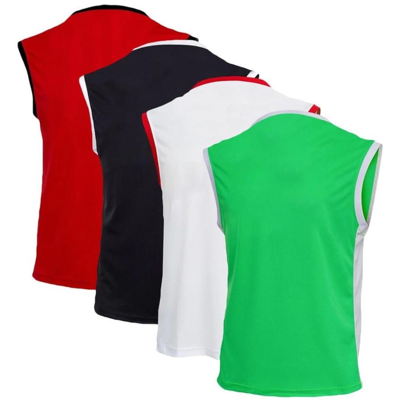 Kit Camisetas Regata Penalty Basquete 3x3 Pro - 4 unidades - Masculina - Foto 2