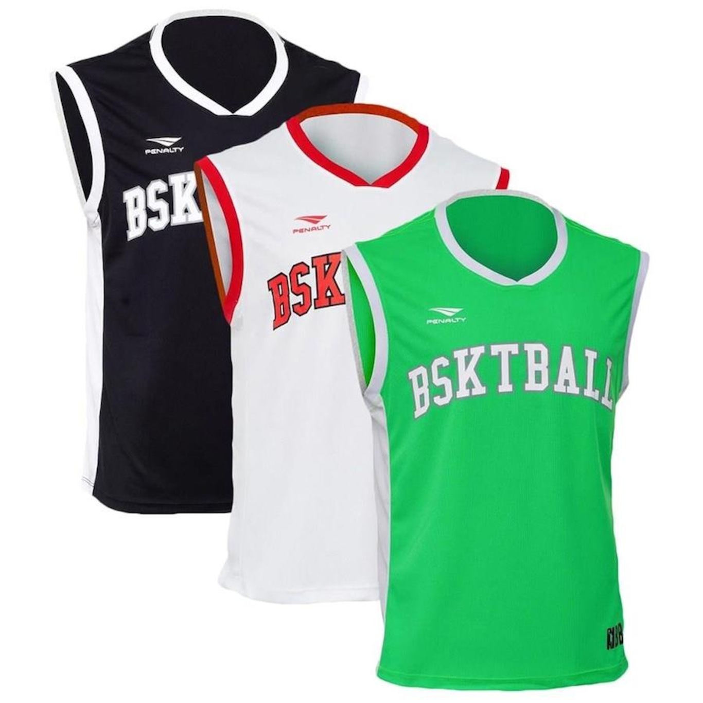 Kit Camisetas Regata Penalty Basquete x Pro - 3 unidades - Masculina - Foto 1