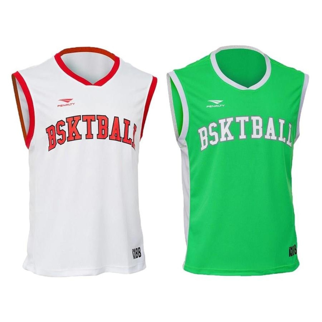 Kit Camisetas Regata Penalty Basquete 3x3 Pro - 2 unidades - Masculina - Foto 1