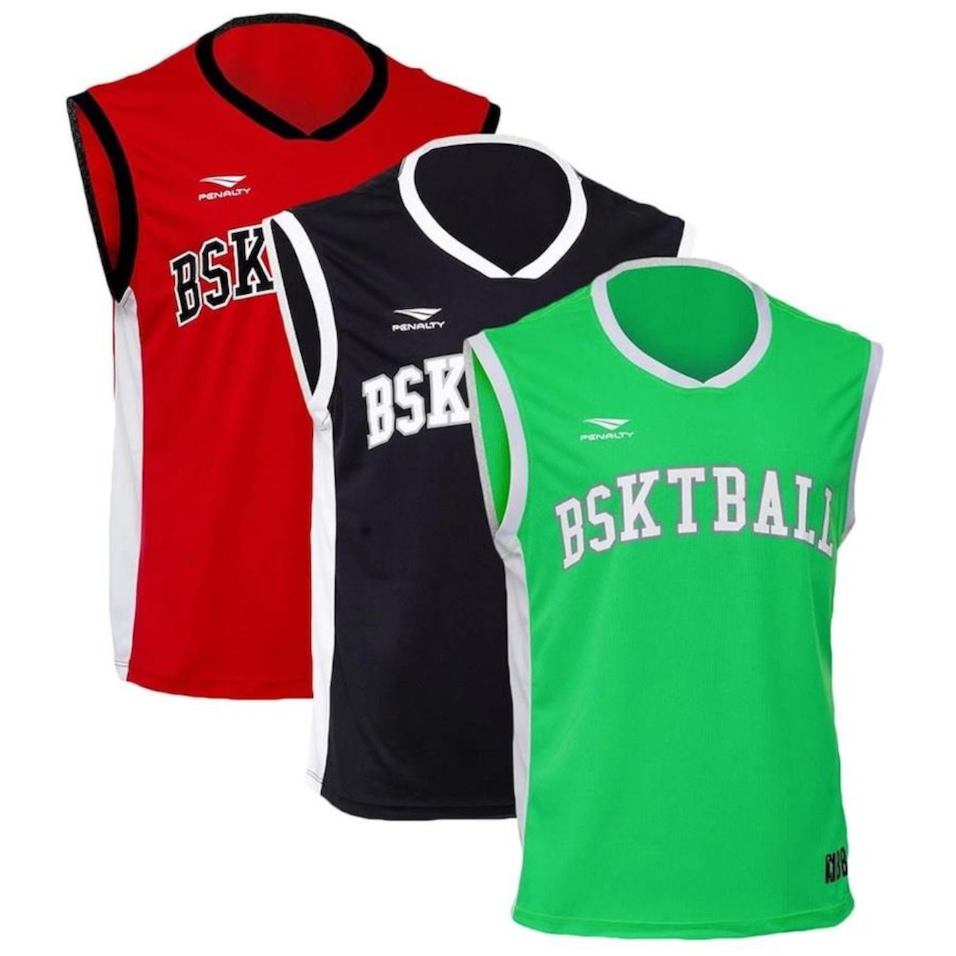 Kit Camisetas Regata Penalty Basquete x Pro - 3 unidades - Masculina - Foto 1