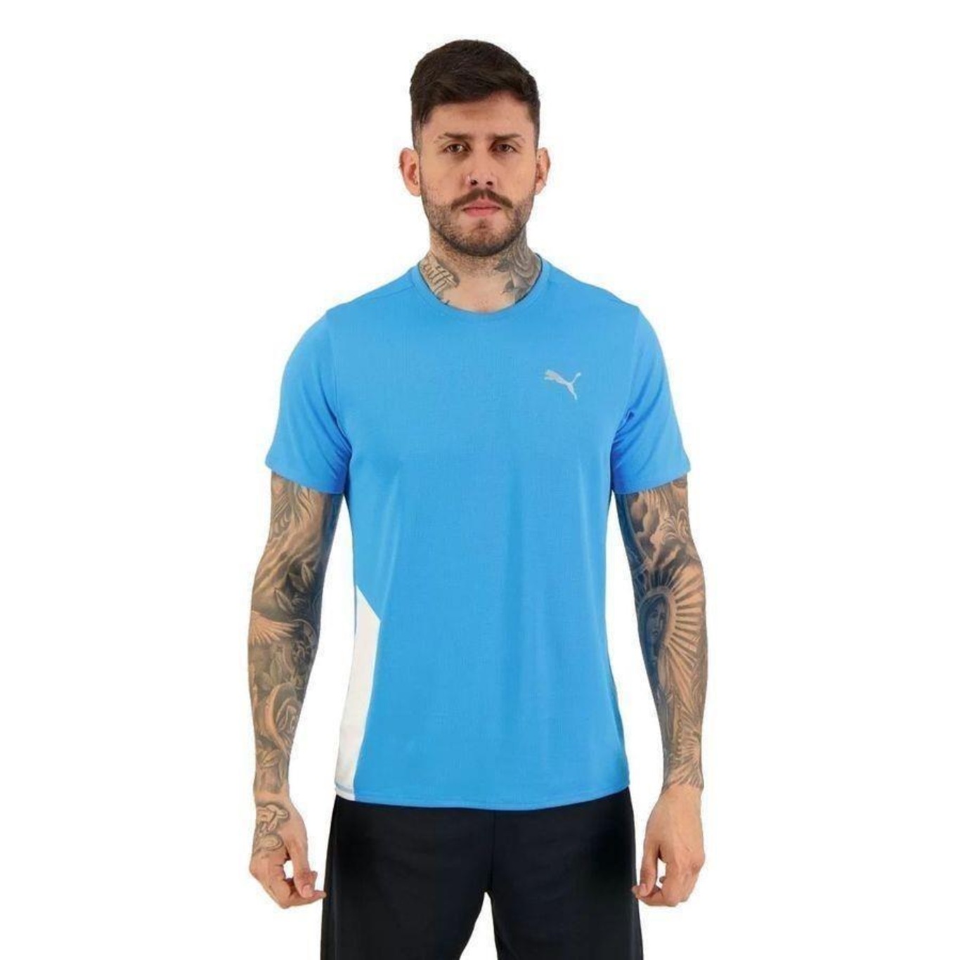 Camiseta Puma Run Favorite SS - Masculina - Foto 4