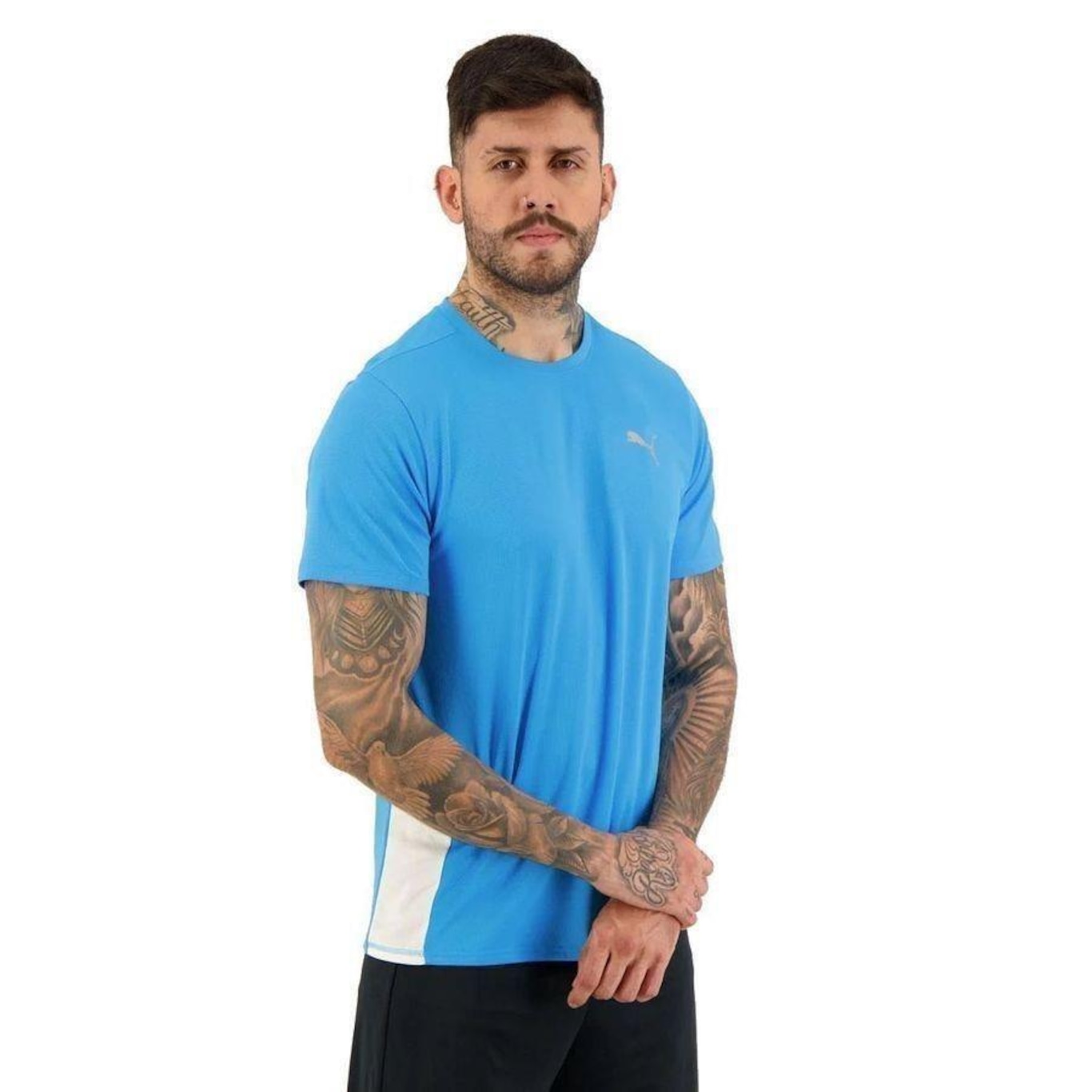 Camiseta Puma Run Favorite SS - Masculina - Foto 5