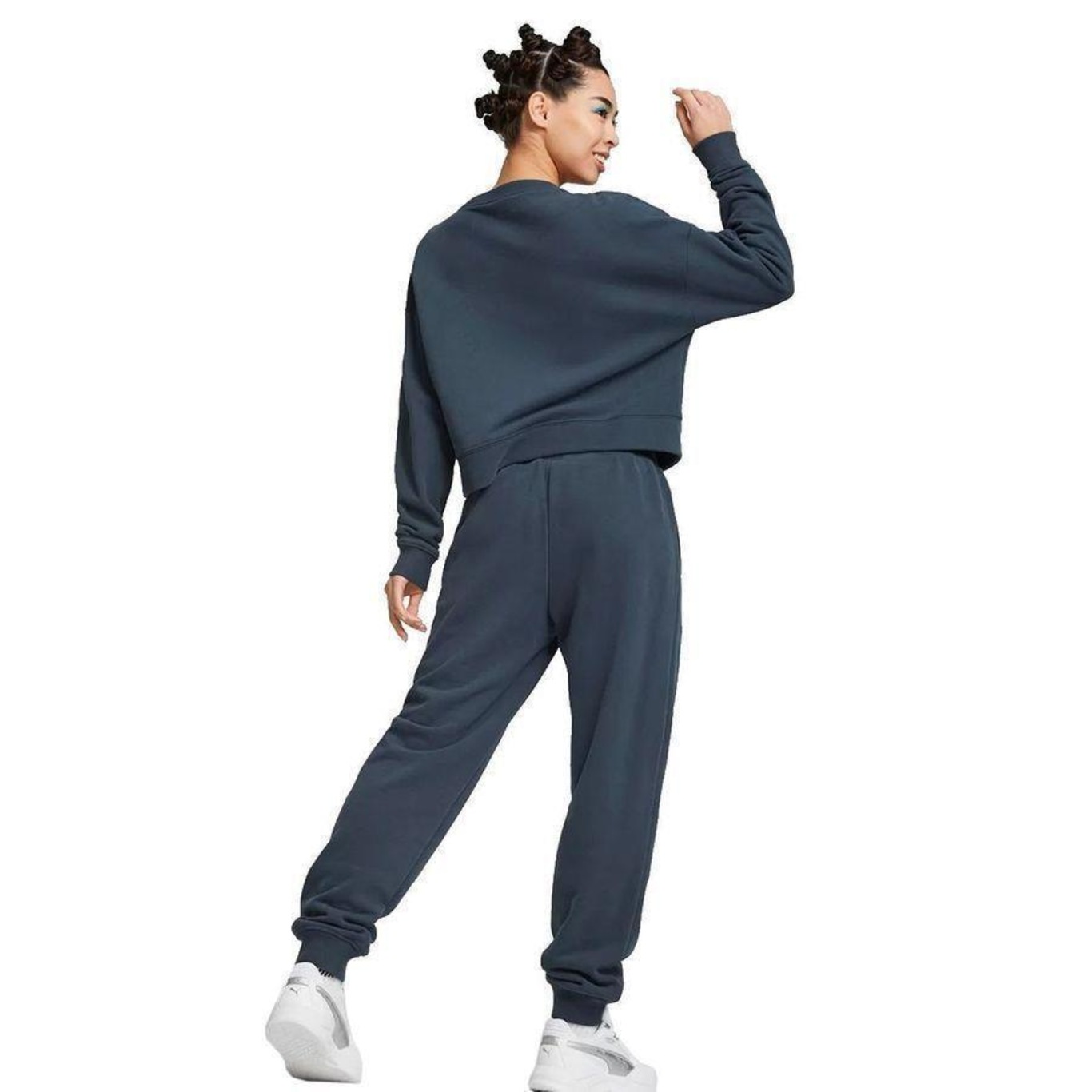 Agasalho Puma Loungewear Suit TR - Feminino - Foto 4