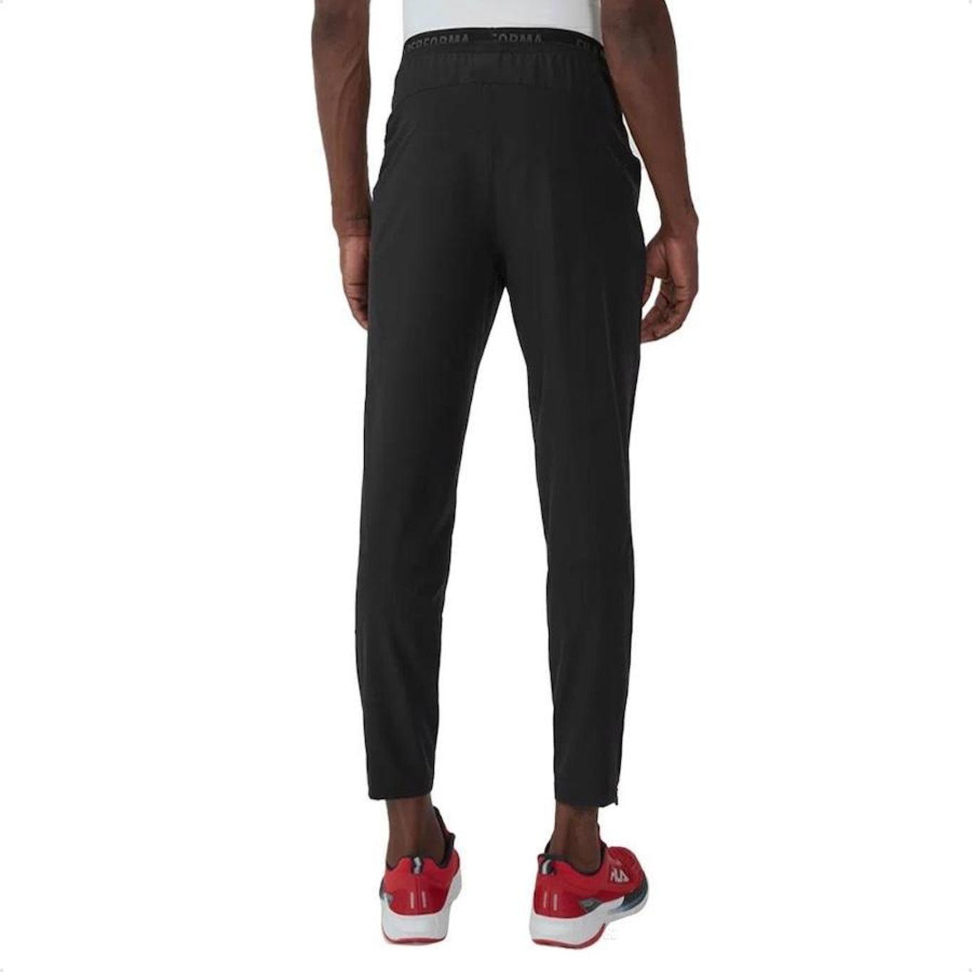 Calça Fila Slim Zip - Masculina - Foto 2