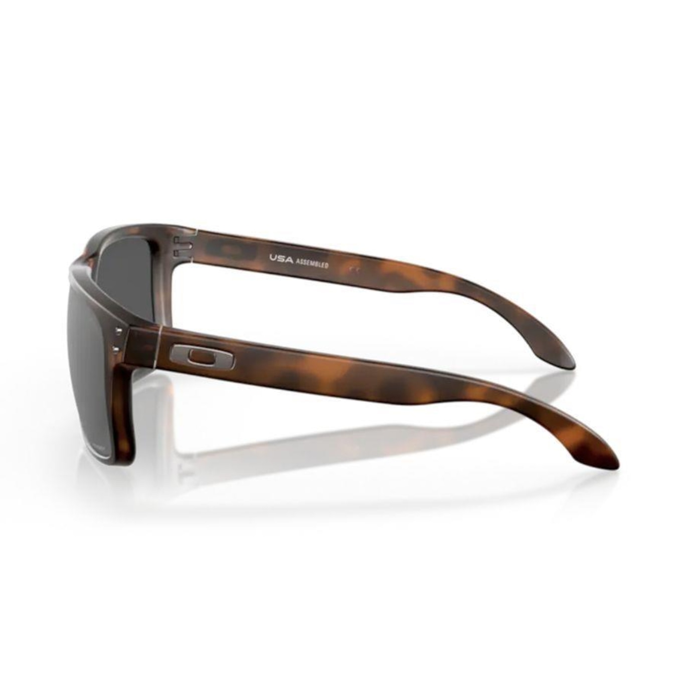 Óculos de Sol Unissex Oakley Holbrook XL Matte Brown Tortoise Prizm Black - Foto 3