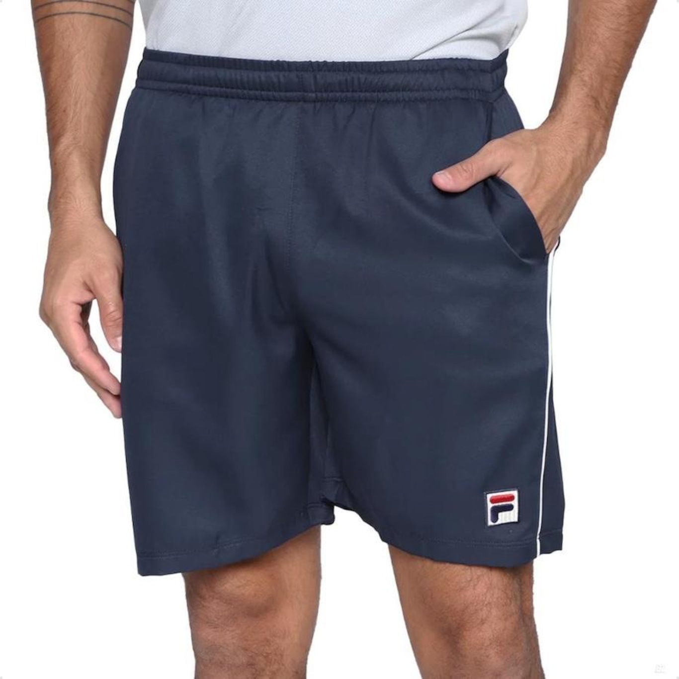 Bermuda Fila Cinci Fbox - Masculina - Foto 1