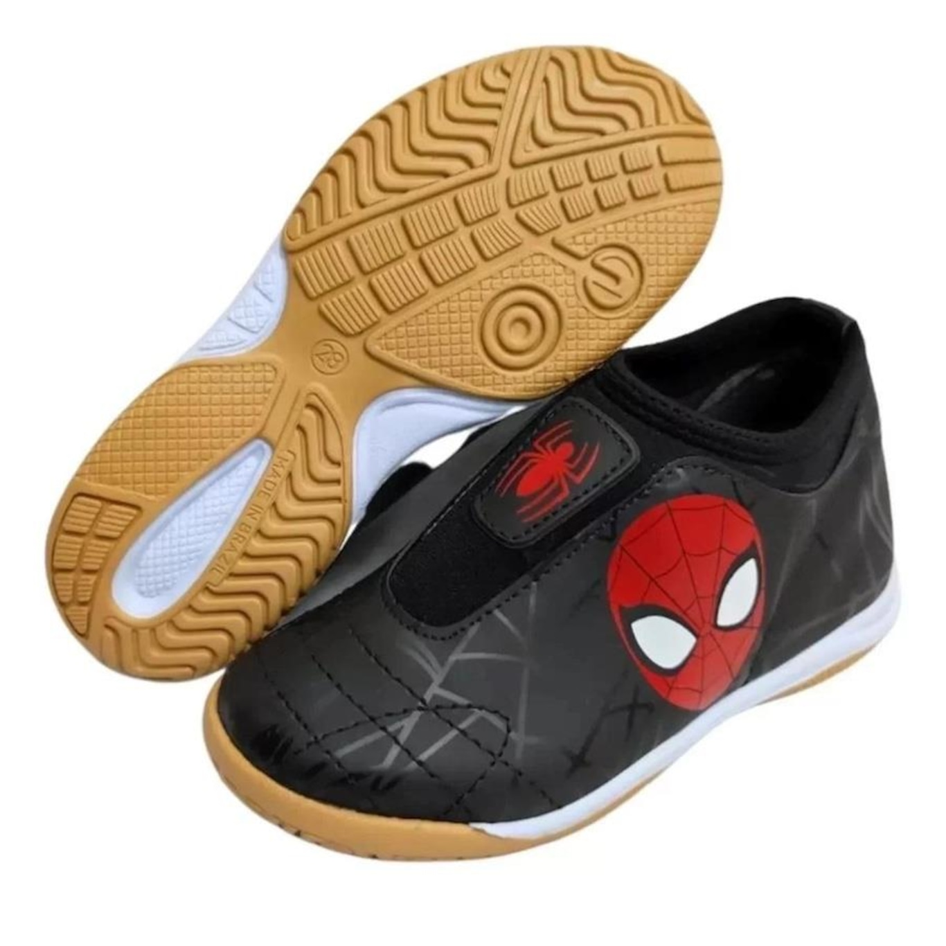 Chuteira Futsal Dray Marvel Homem Aranha - Infantil - Foto 4