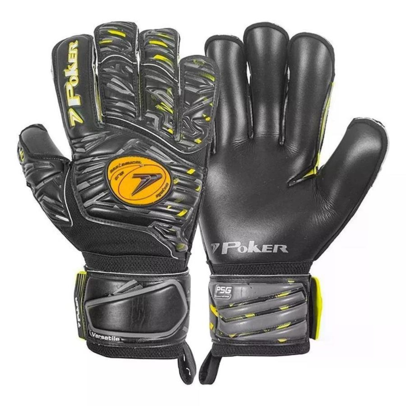 Luvas de Goleiro Futebol Campo Poker Versatile Profissional - Foto 1