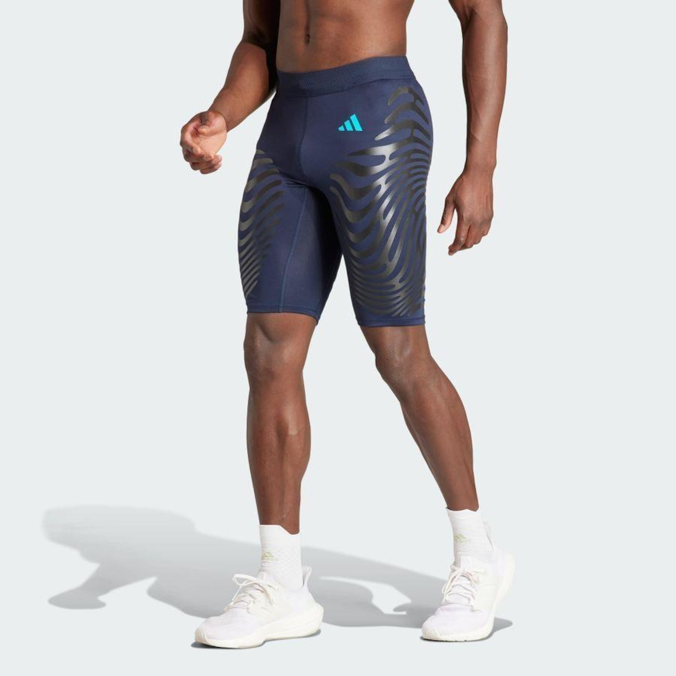 Bermuda Masculina adidas Adizero Tight Fit Rheon - Foto 2