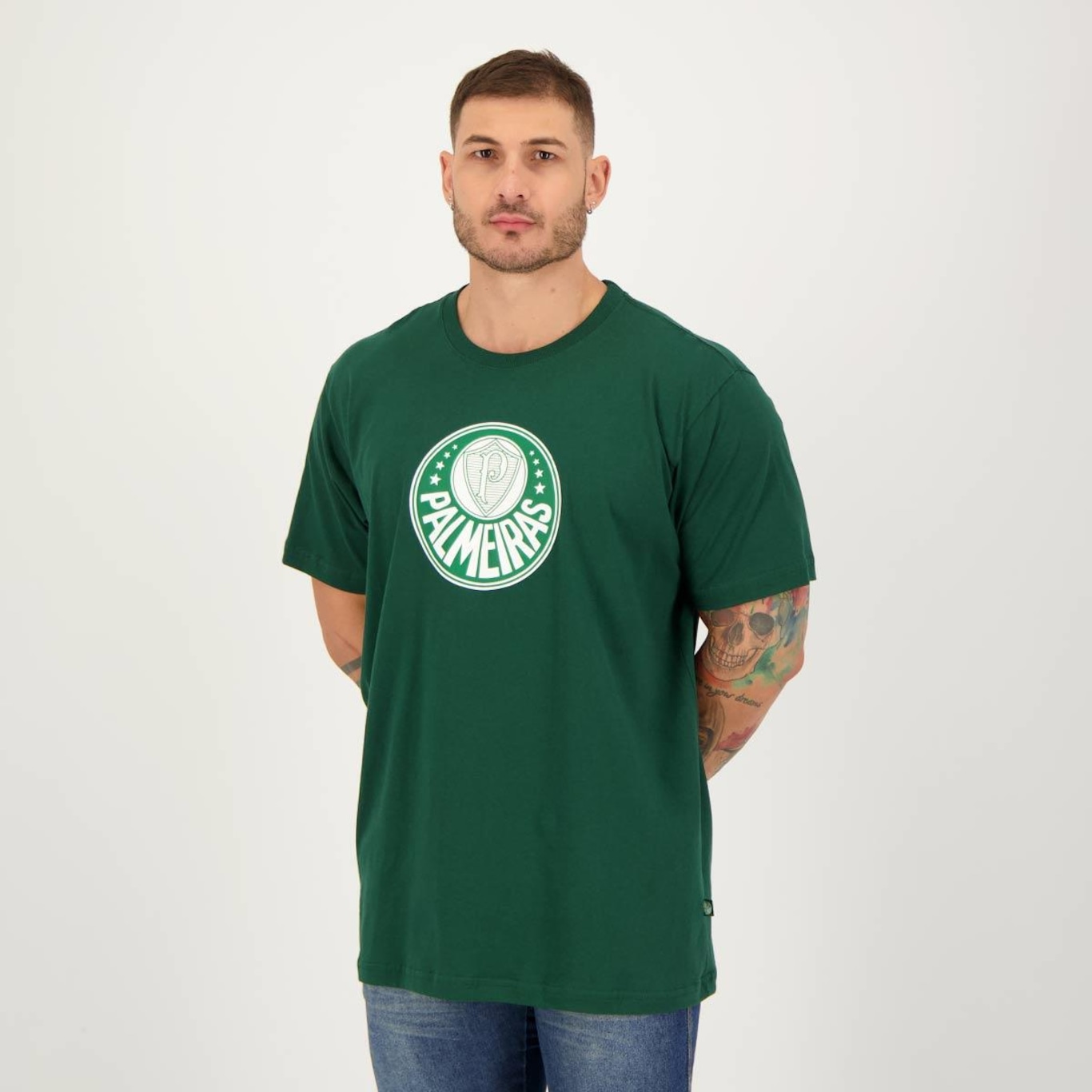 Camiseta do Palmeiras Meltex Classic Escudo Sep - Masculina - Foto 2