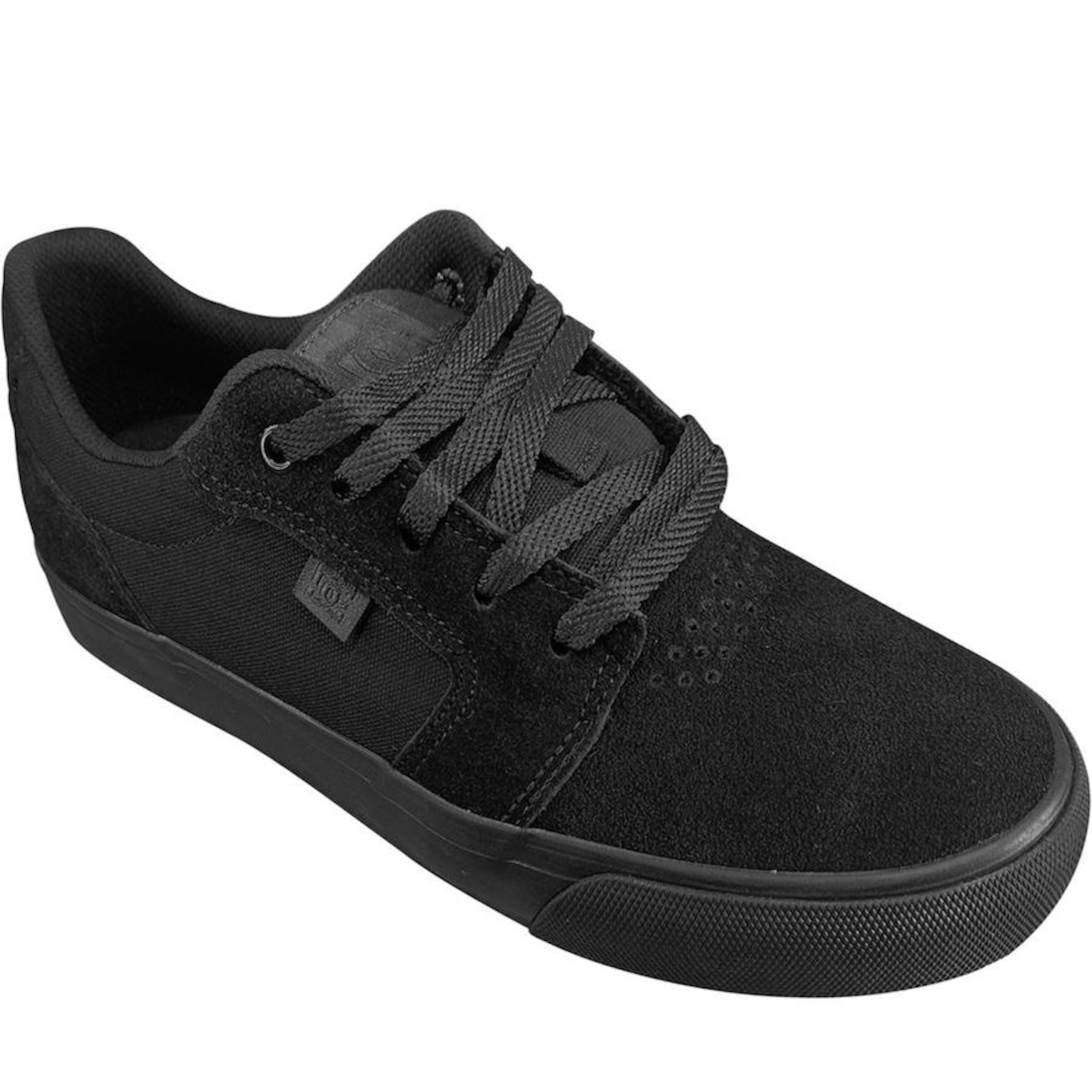 Tênis Dc Shoes Anvil LA Black Black - Masculino - Foto 1