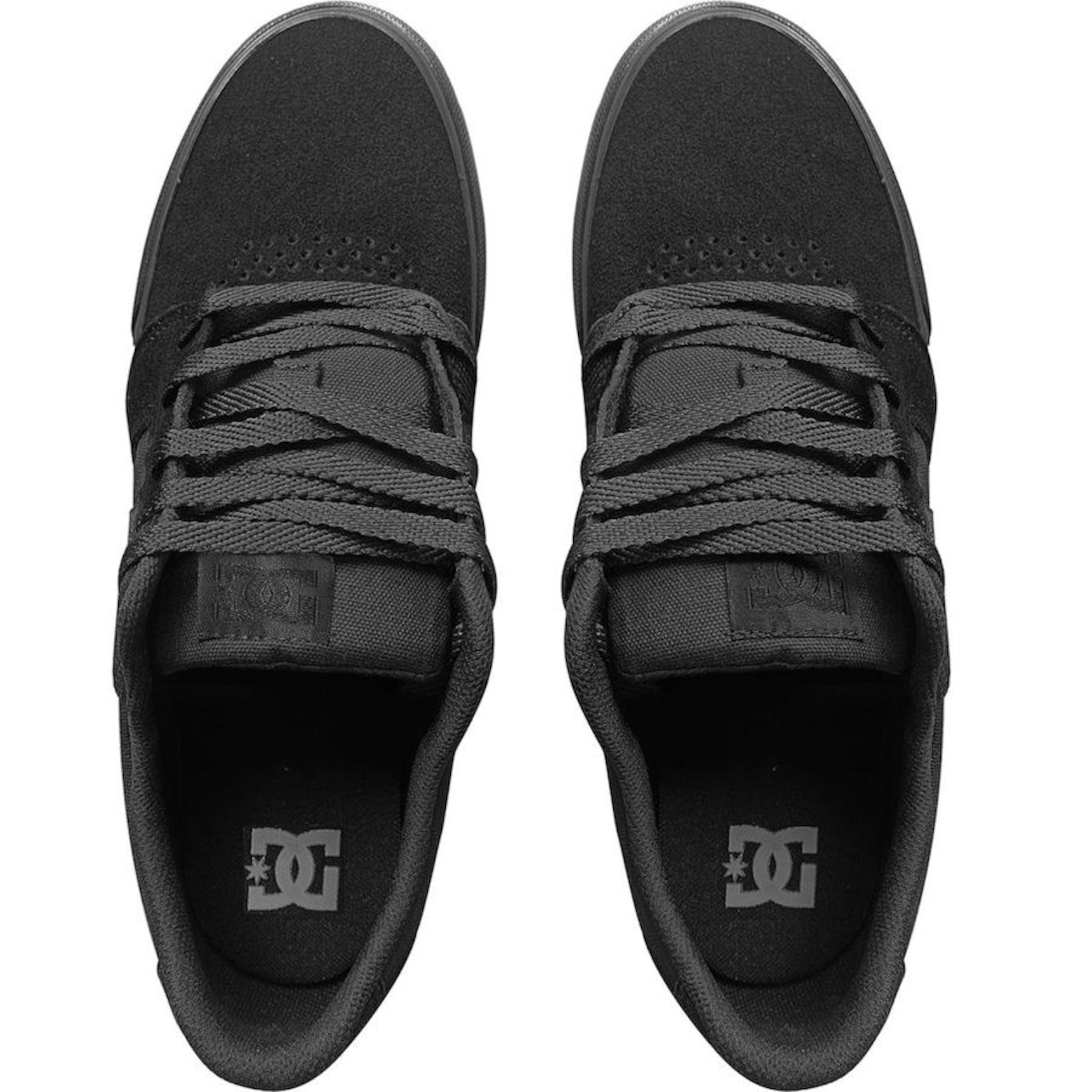 Tênis Dc Shoes Anvil LA Black Black - Masculino - Foto 2