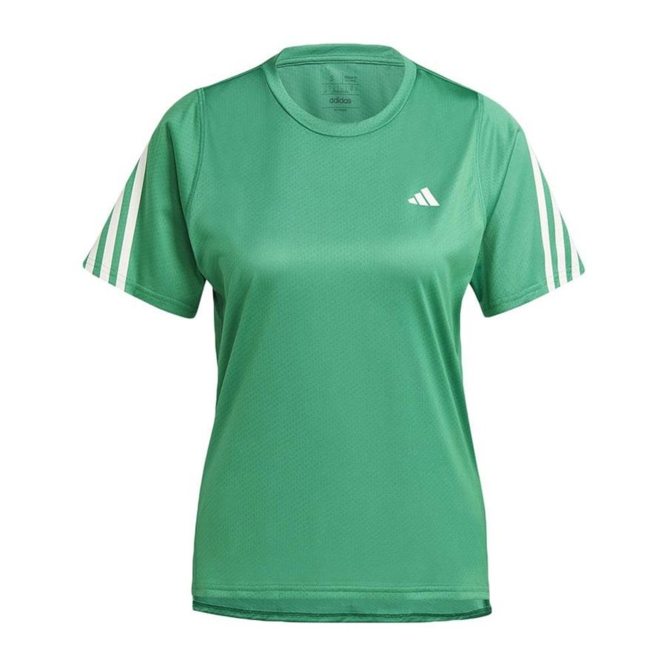 Camiseta adidas Run Icons 3-Stripes - Feminina - Foto 1