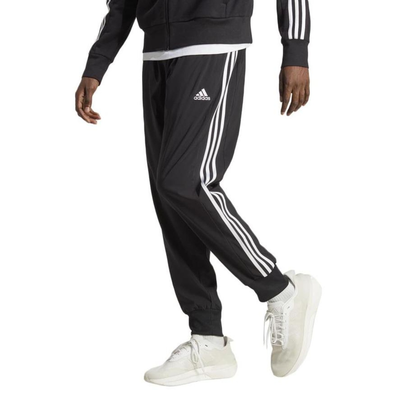 Calça Adidas Essentials 3-Stripes Masculina Preto