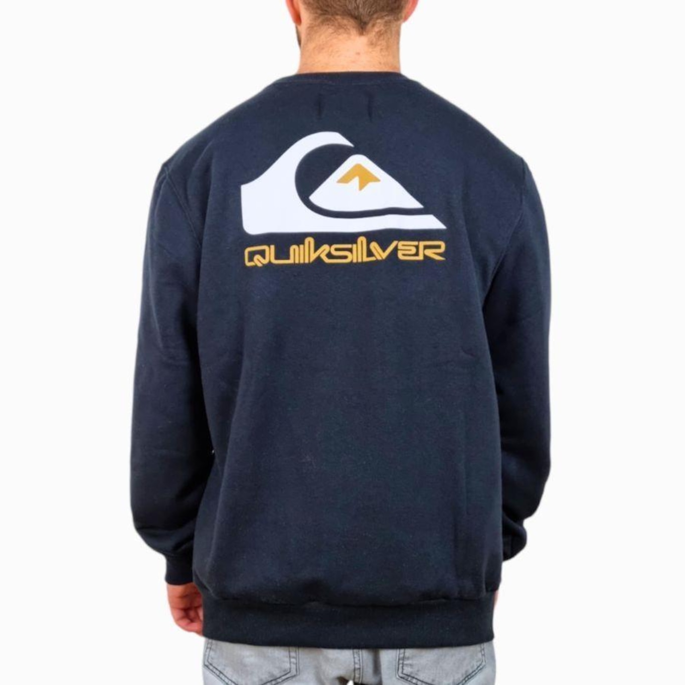 Blusão de Moletom com Capuz Quiksilver Omni Logo - Masculino - Foto 3