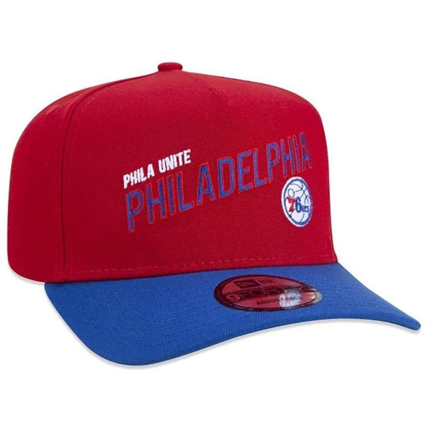 Boné New Era 9Forty A-Frame NBA Philadelphia 76Ers Vermelho - Foto 3