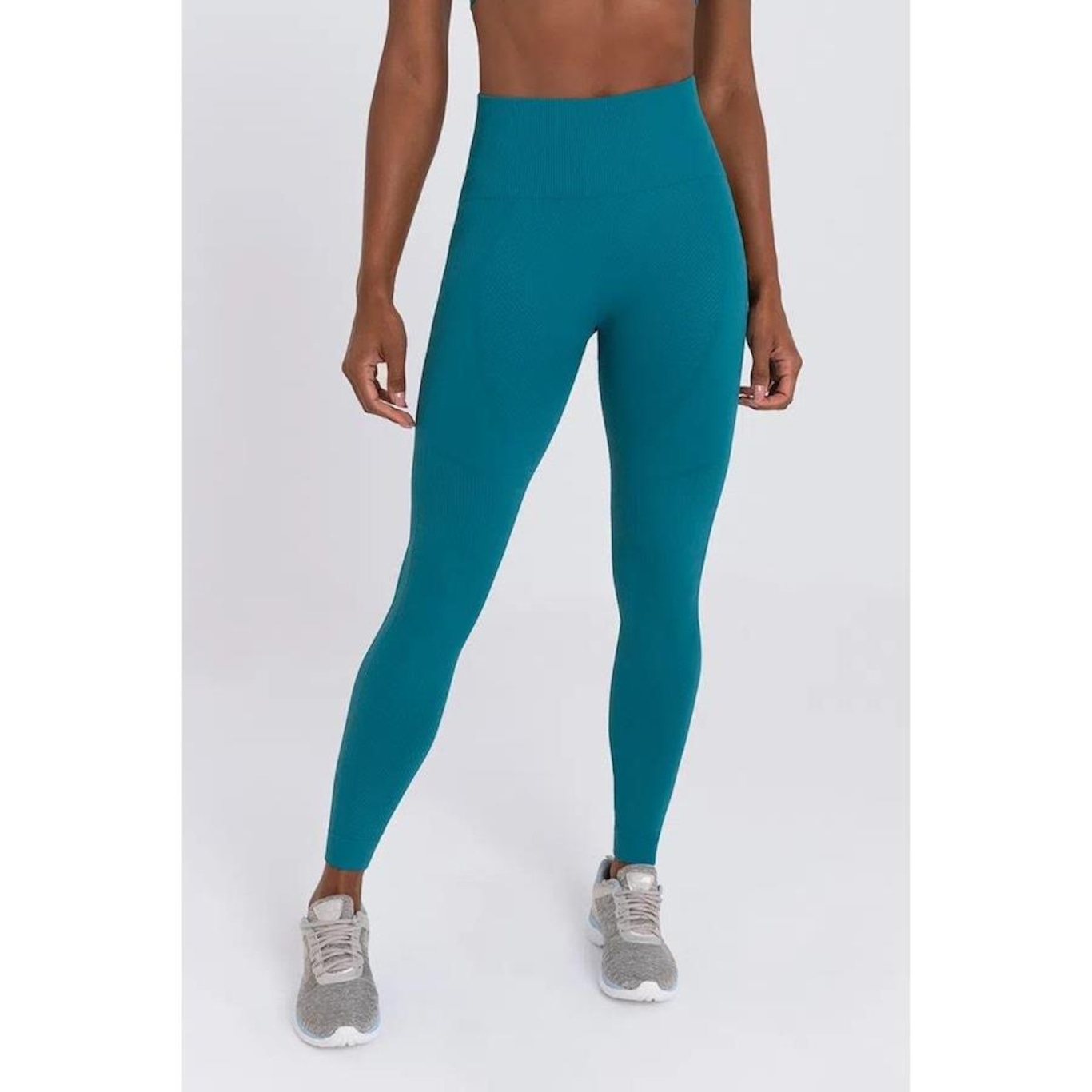 Calça Legging Lupo Sport Branca Basic Feminina Fitness 71774