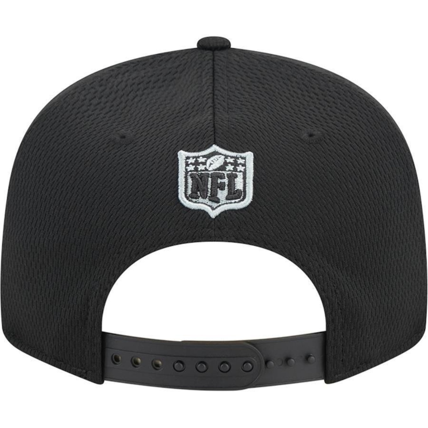 BONÉ ABA RETA NEW ERA 9FIFTY LAS VEGAS RAIDERS NFL TRAINING 23 - SNAPBACK - ADULTO - Foto 4