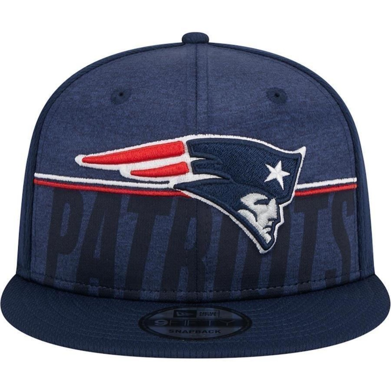 BONÉ ABA RETA NEW ERA 9FIFTY NEW ENGLAND PATRIOTS NFL TRAINING 23 - SNAPBACK - ADULTO - Foto 3