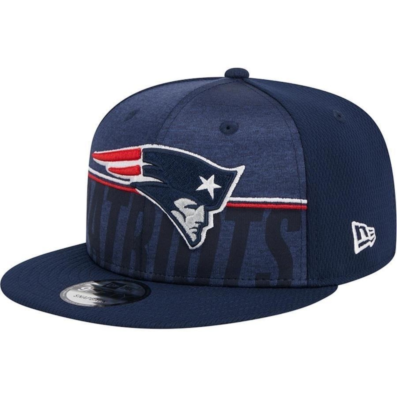 BONÉ ABA RETA NEW ERA 9FIFTY NEW ENGLAND PATRIOTS NFL TRAINING 23 - SNAPBACK - ADULTO - Foto 5