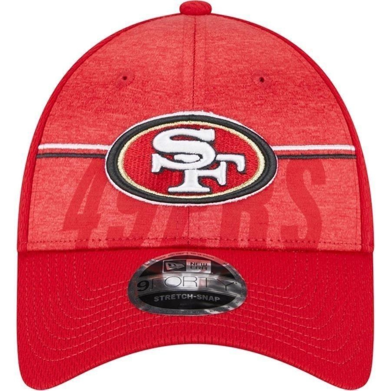 Boné Aba Curva New Era 9Forty Stretch Snap San Francisco 49Ers Nfl Training 23 - Snapback - Adulto - Foto 4